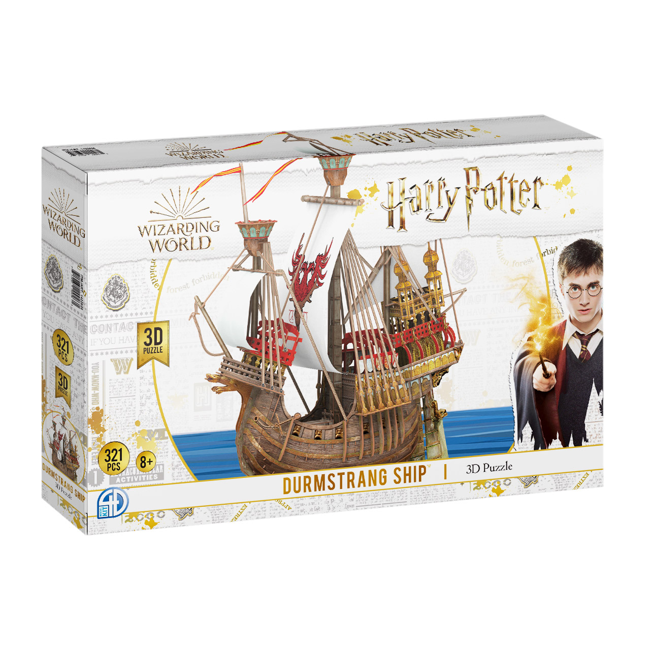 大人気‼︎ ハリーポッター 3Dパズル DURMSTRANG SHIP Harry Potter 3D Puzzle - Durmstrang Ship | Costco