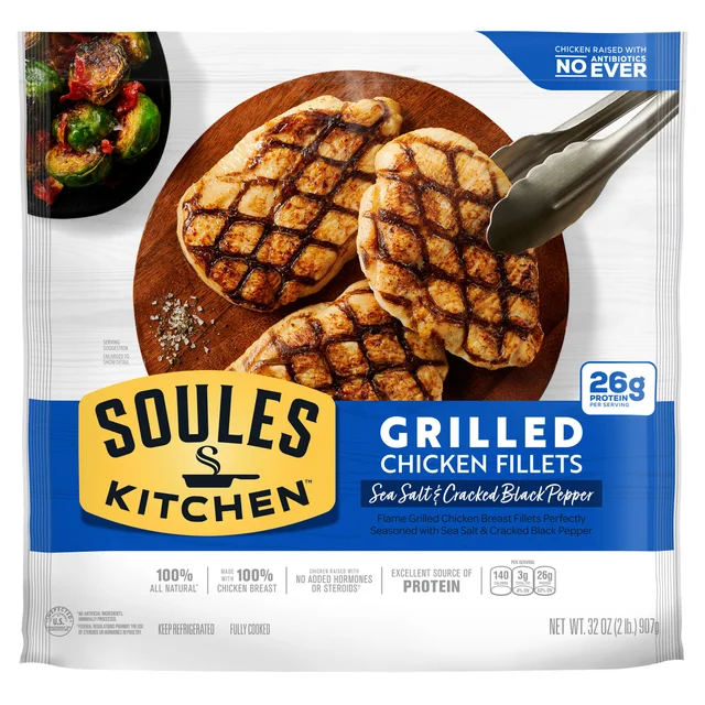 SOULES KITCHEN GRILLED CHICKEN FILLET 32 OZ