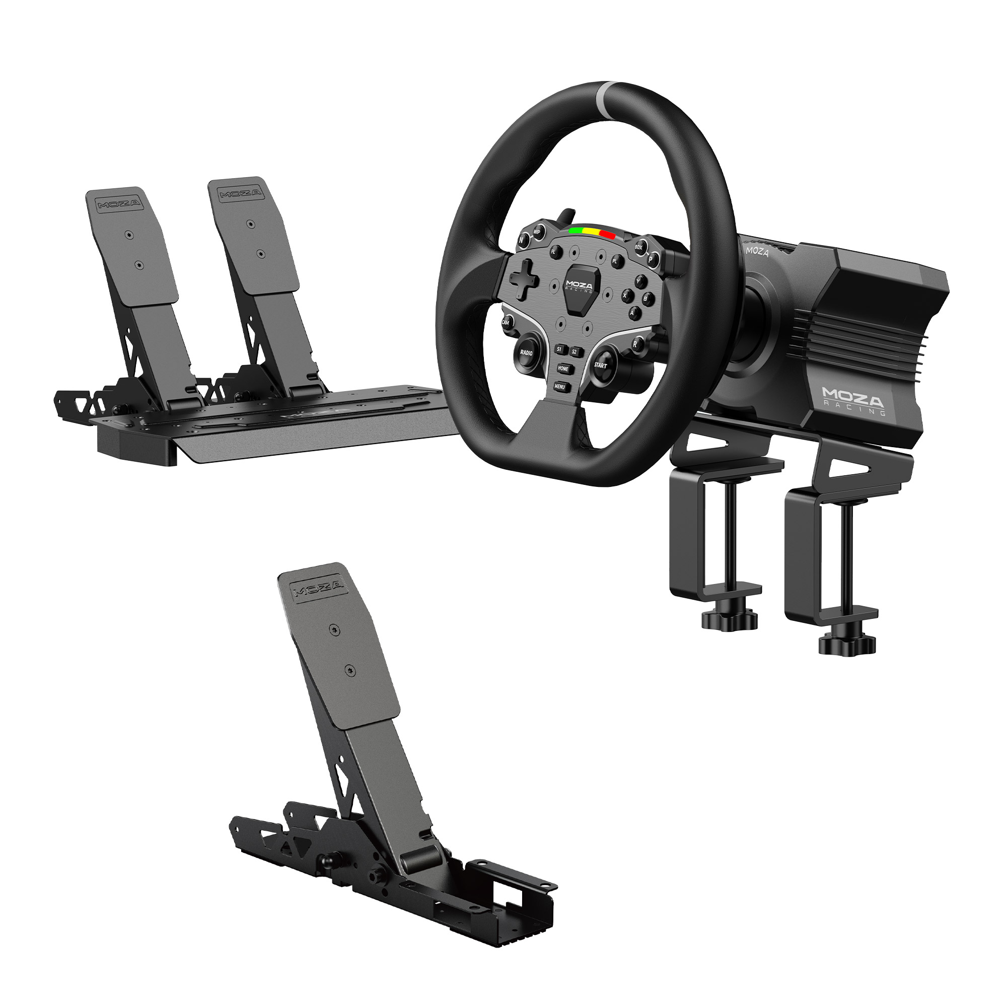Moza Racing R5 ミナト MOZA R5 All-in One PC Gaming Racing Simulator Bundle with