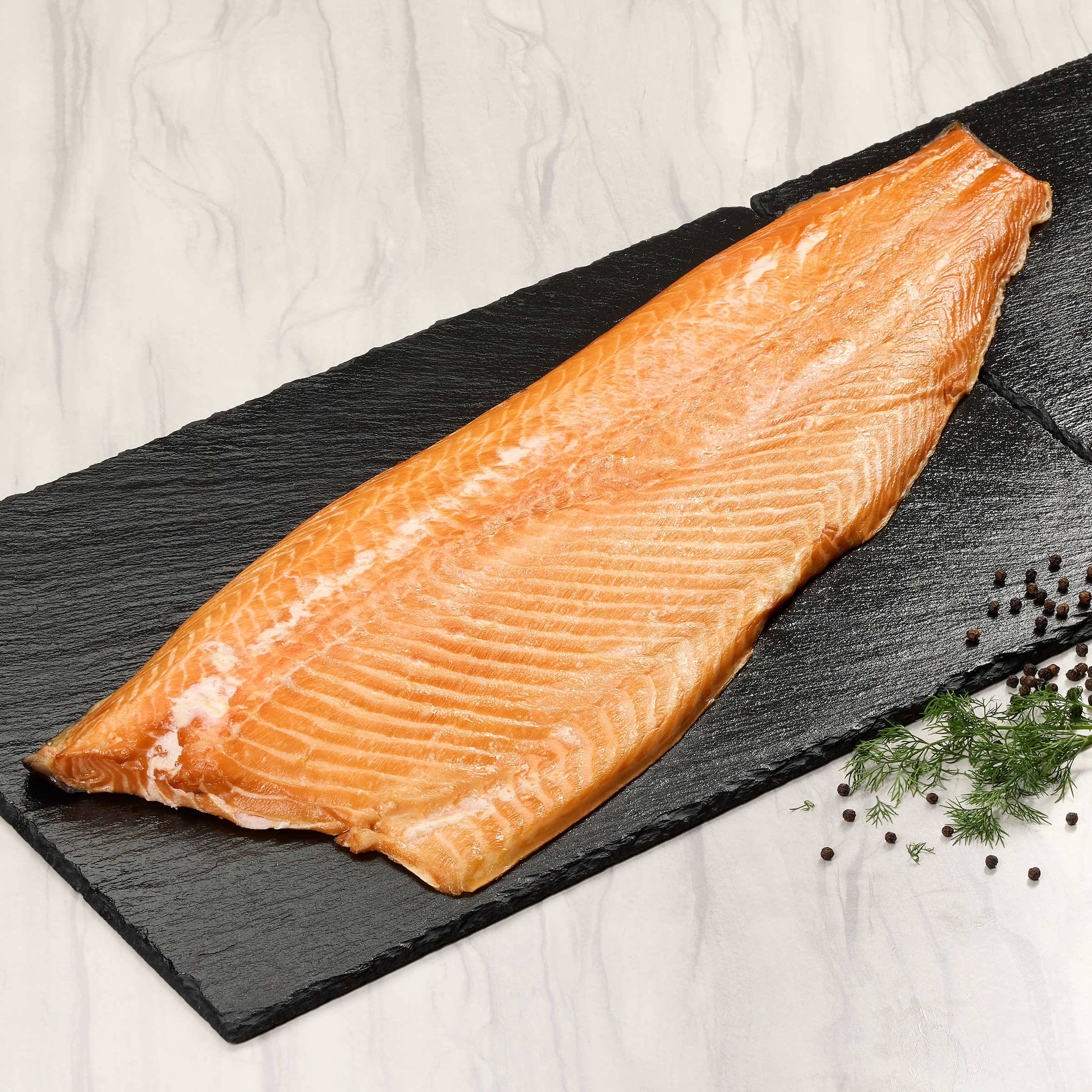 Northern Fish Atlantic Smoked Salmon Side  1 Fillet  3 lbs. Total
