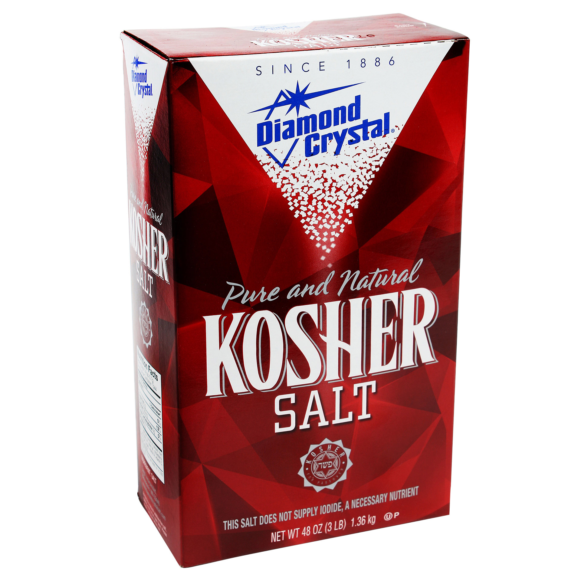 Diamond Crystal Kosher Salt 1.36 kg