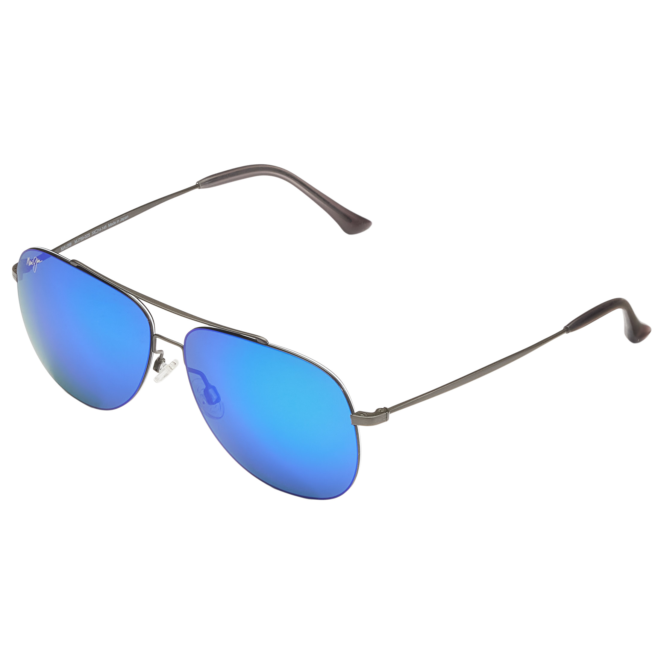Maui Jim Cinder Cone B789-02S Gunmetal Blue Polarized
