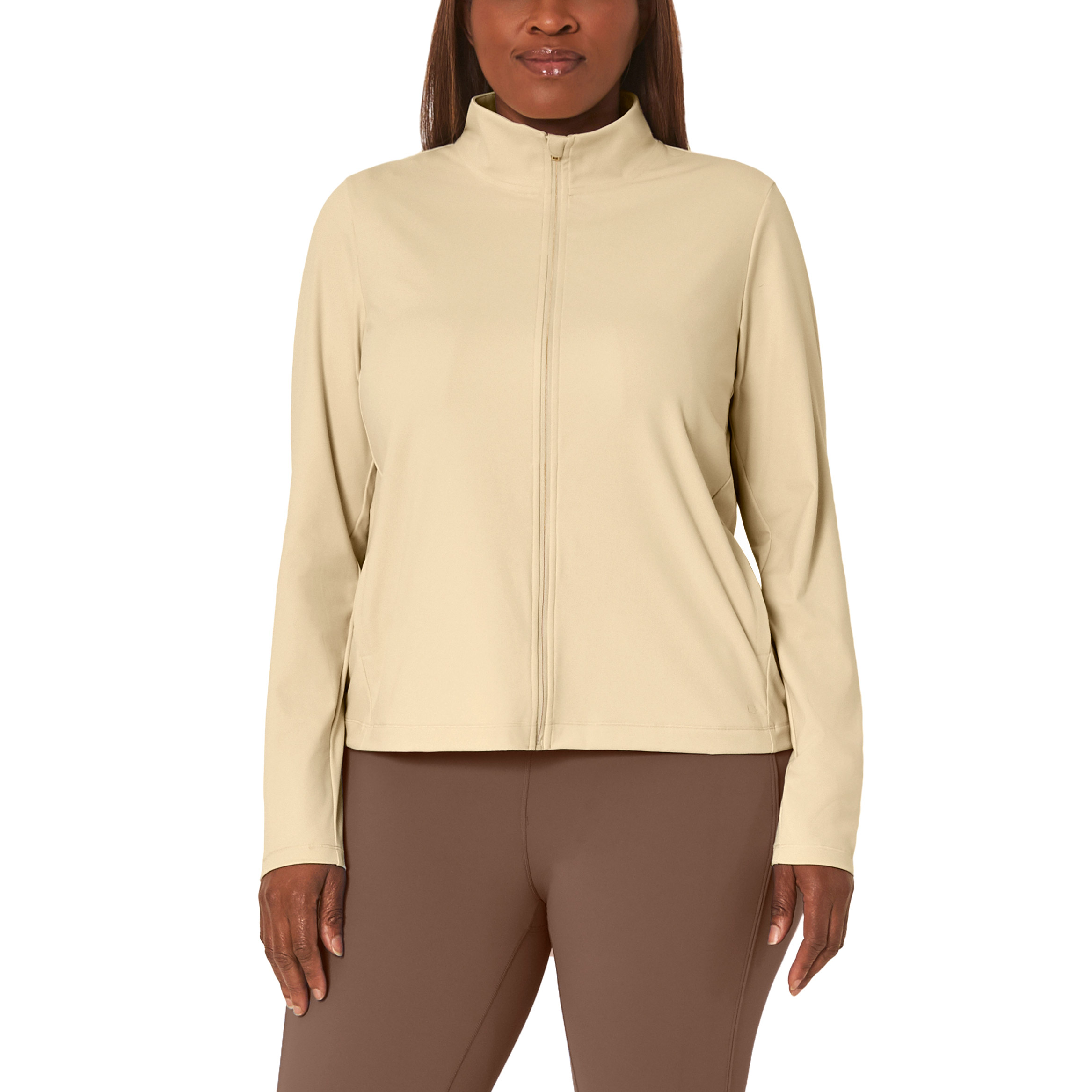Mondetta Women's Ultra-Soft Full-Zip Yoga Jacket | Costco
