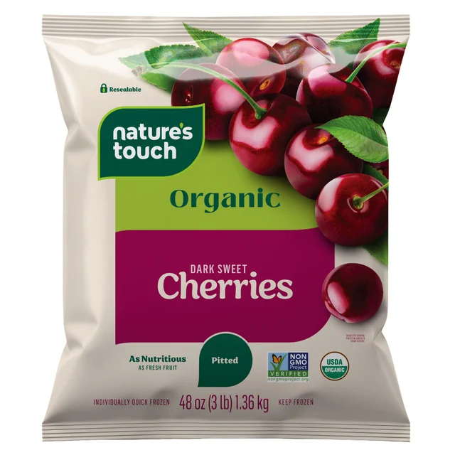 ORGANIC NATURE'S TOUCH DARK SWEET CHERRIES 3 POUNDS