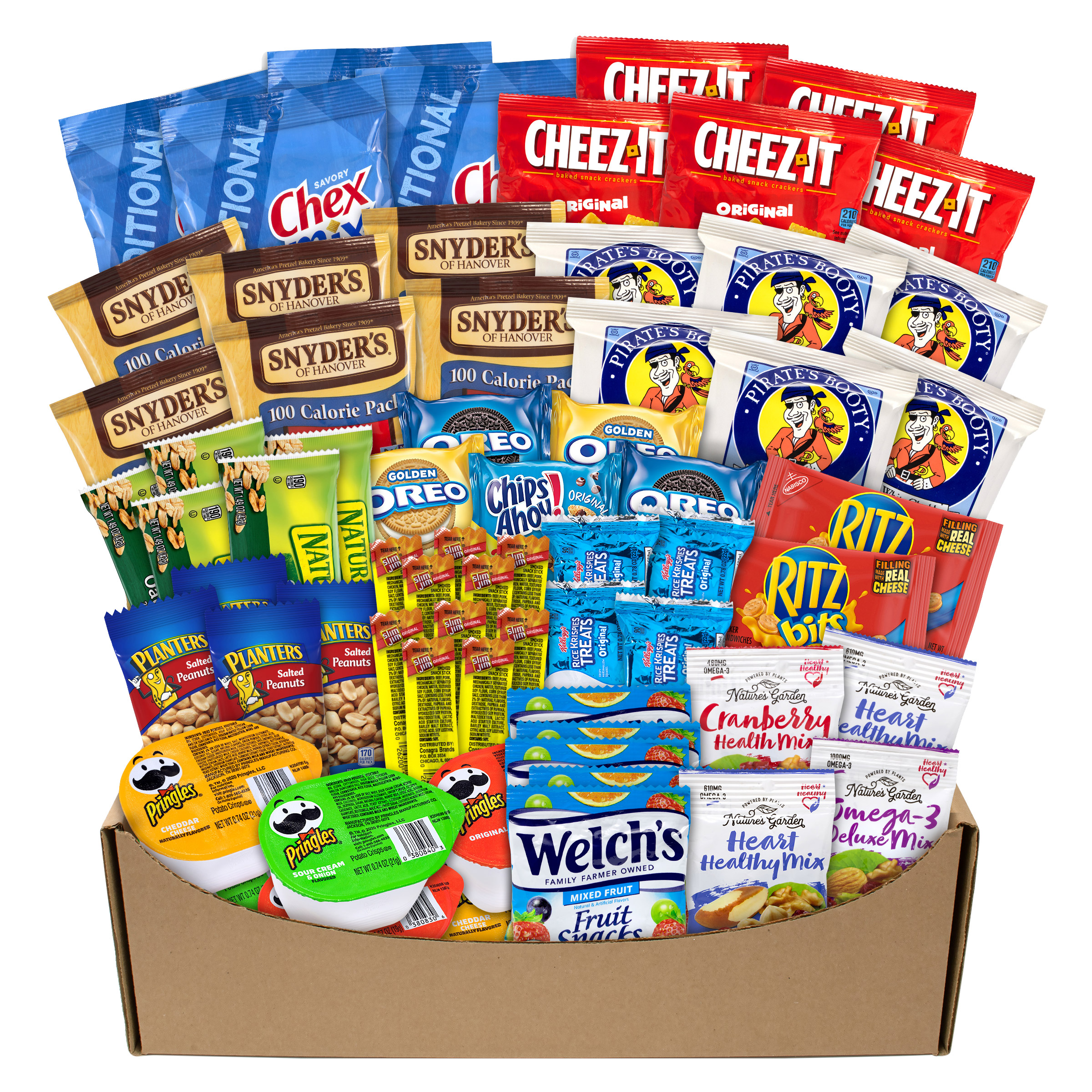 Office Snacks Variety Box  66-piece