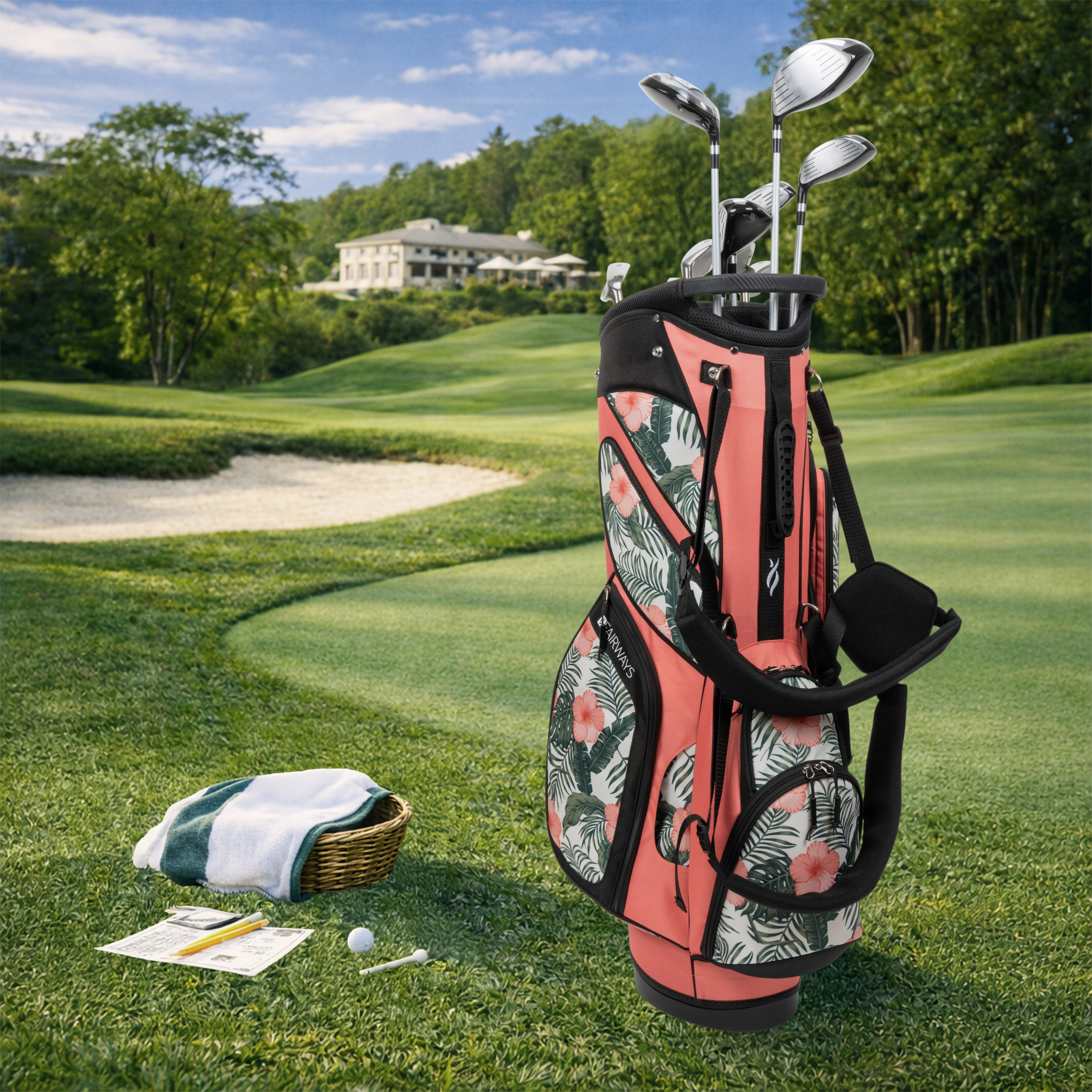Nancy Lopez Fairways 11-club Women's Golf Set Package with Stand