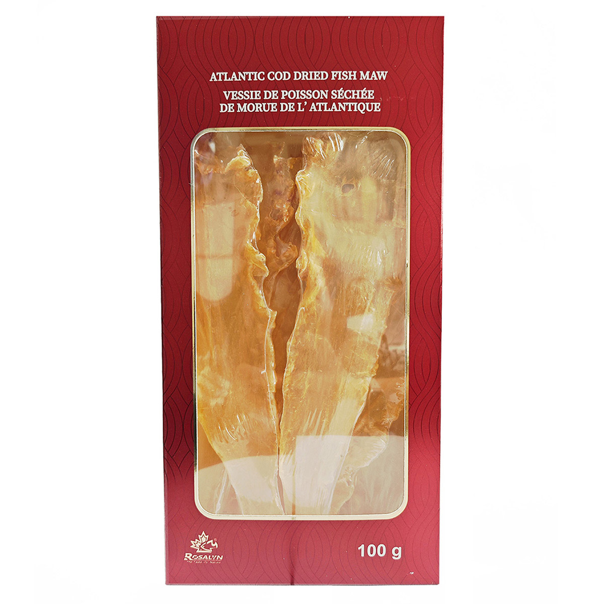 Rosalyn Atlantic Cod Dried Fish Maw, 100 g