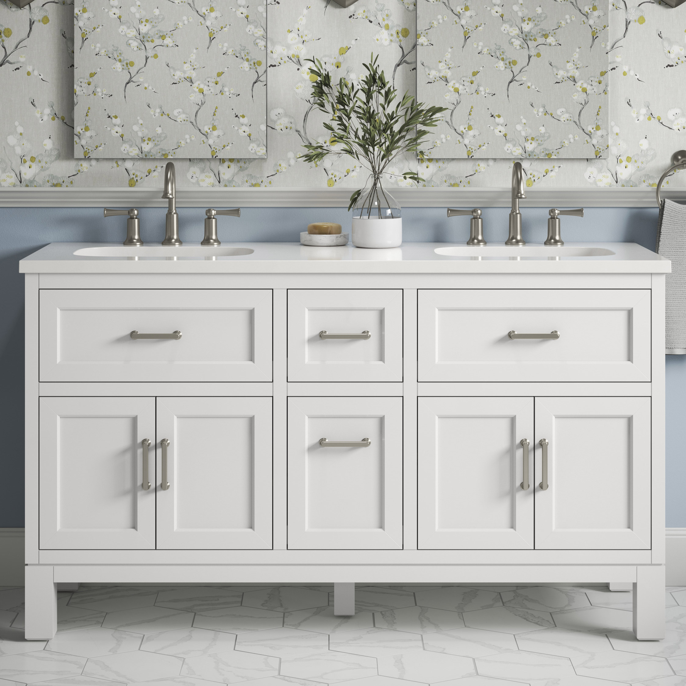 Kohler Tellin Bath Vanity in White | Costco