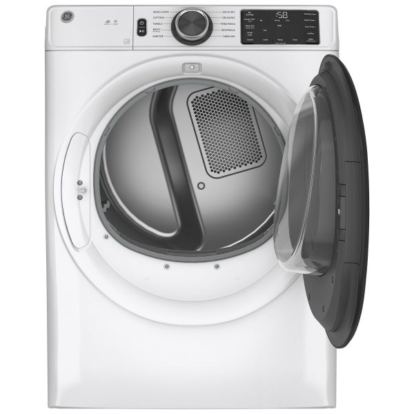 GE 7.8 cu. ft. Smart Front Load GAS Dryer with 10 Dry Cycles GE 7.8 cu. ft. Smart Front Load GAS Dryer with 10 Dry Cycles
