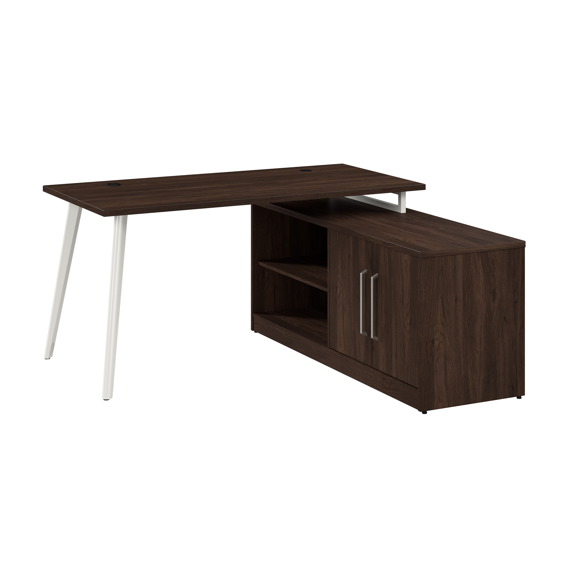 Office Pro Strive 151.6 (59.7 in.) Computer Desk with Low Storage ...