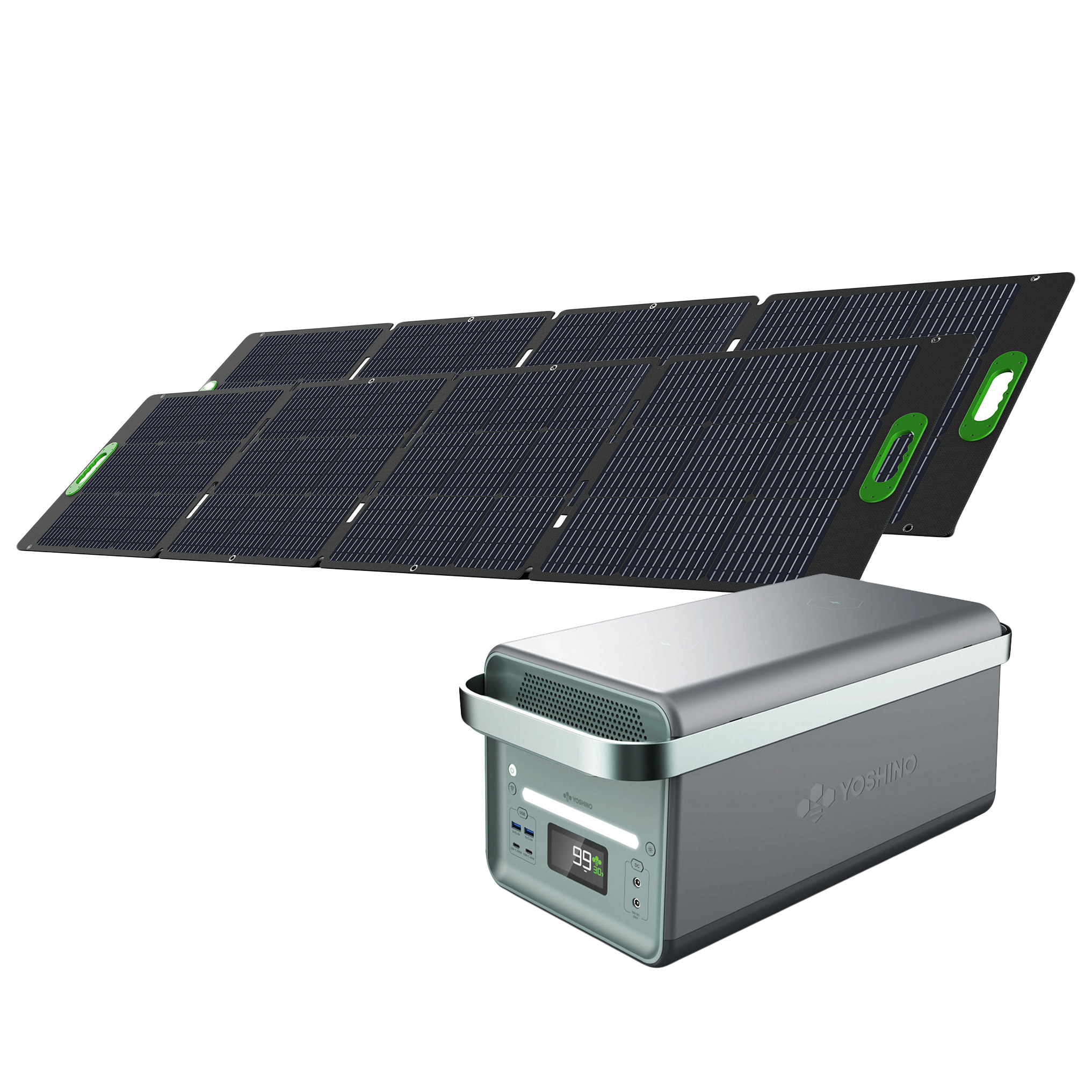 Yoshino 4000W Solid-State Portable Power Station w/ UPS Backup