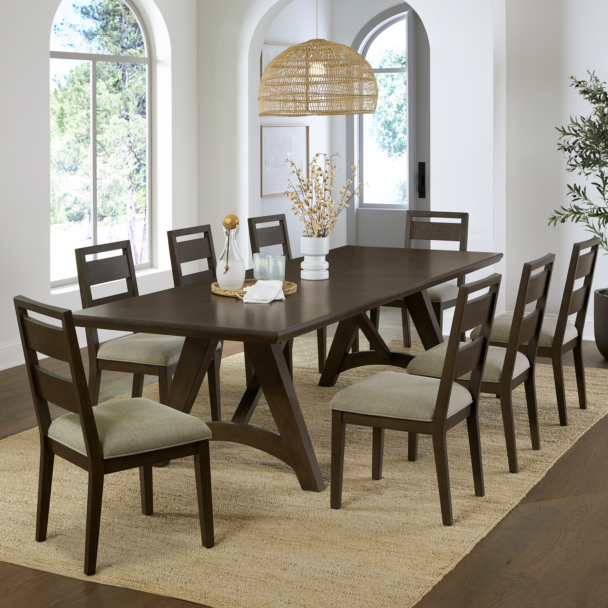 Victor 9-piece Dining Room Set