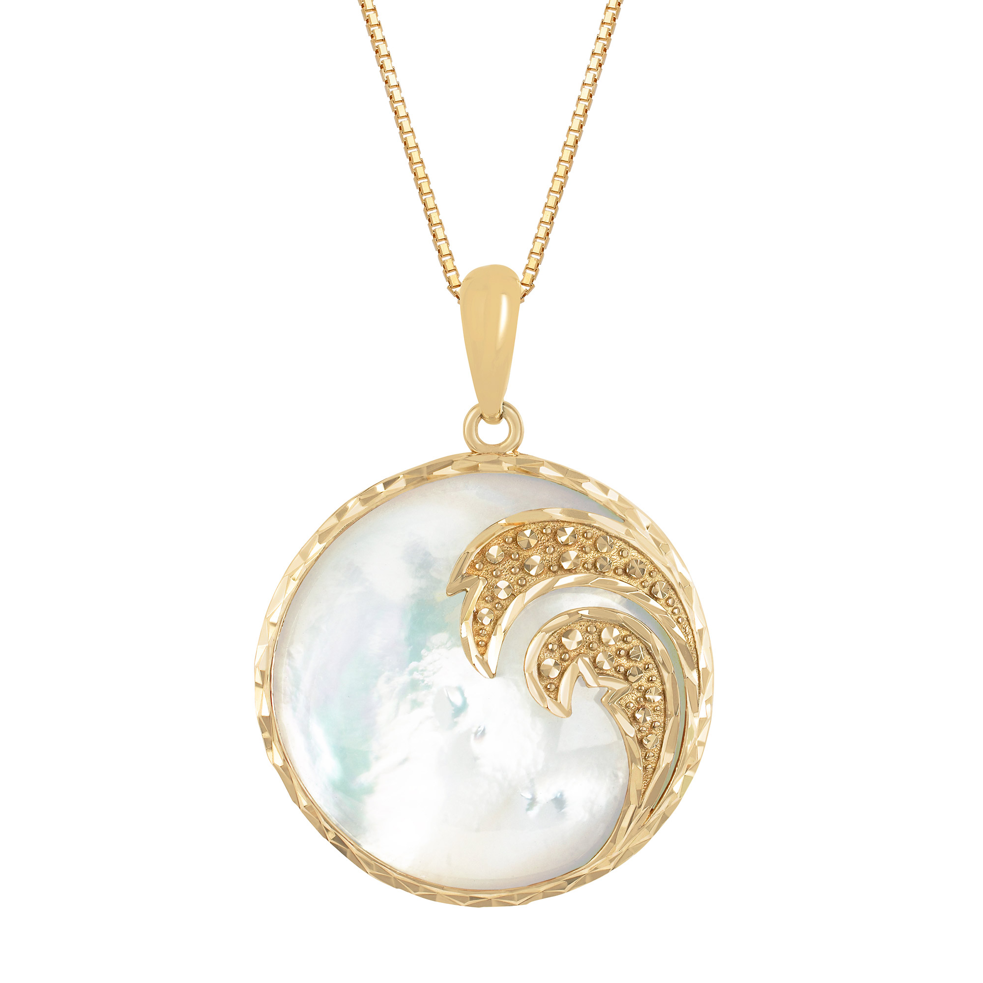 White Mother of Pearl Pendant