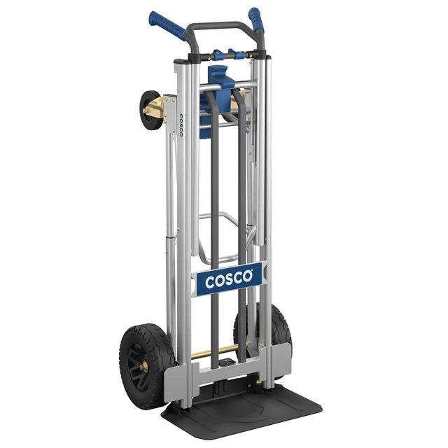 COSCO 5 in 1 Convertible Hand Truck with 3 Position Extendable Handle