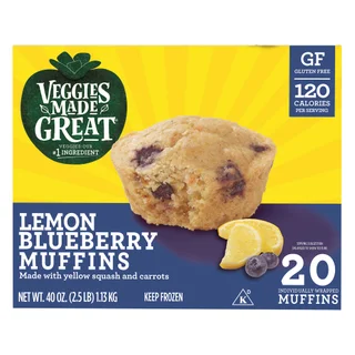 VEGGIES MADE GREAT LEMON BLUEBERRY MUFFIN 20/2 OZ