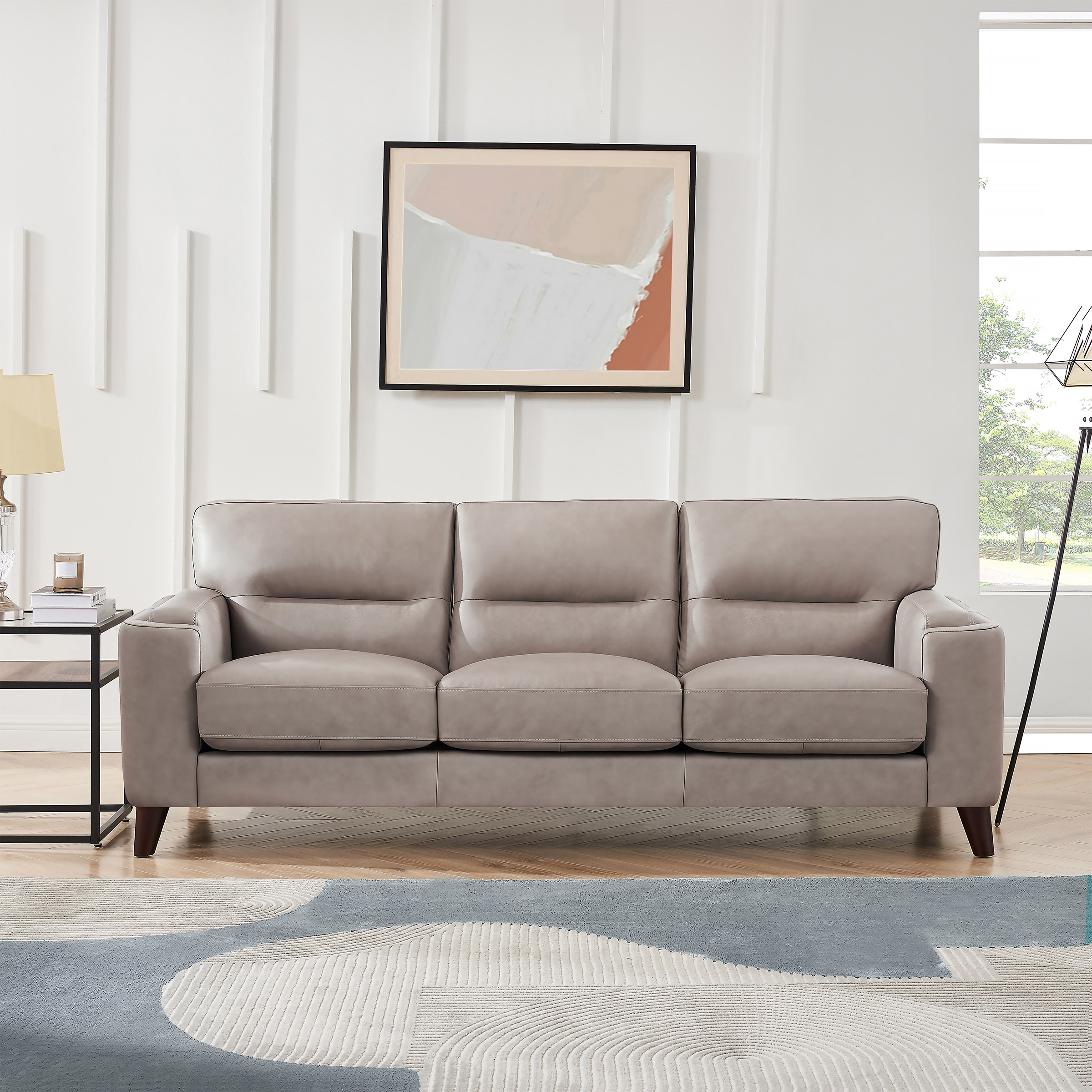 Prospera Home Sorena Top Grain Leather Sofa