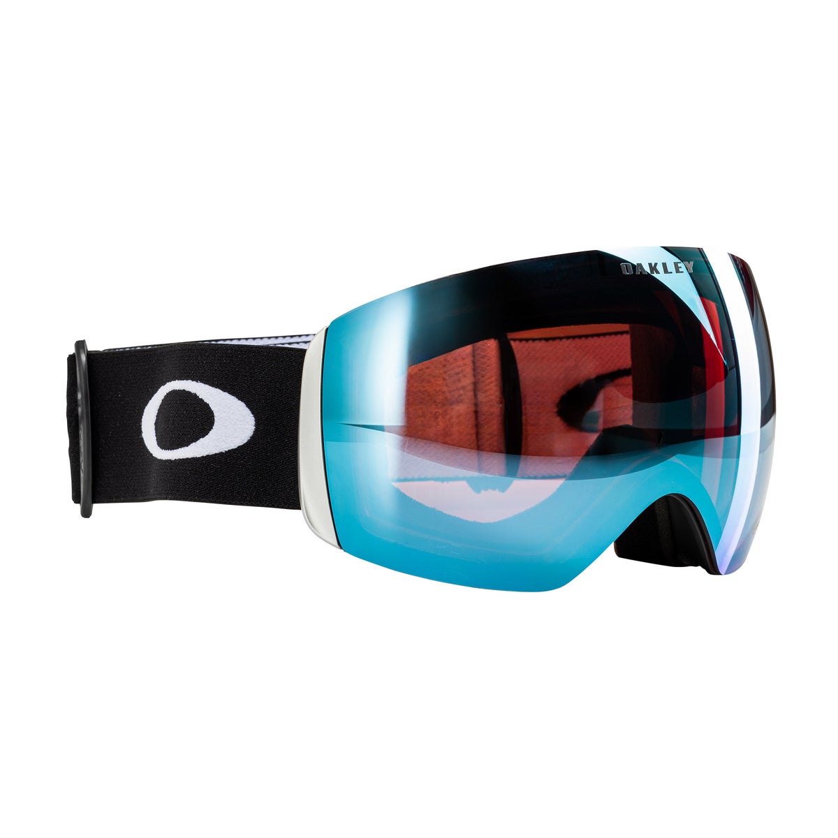 Oakley Flight Deck Snow Goggles, Sapphire Iridium, Size L Oakley Flight Deck Snow Goggles, Sapphire Iridium, Size L
