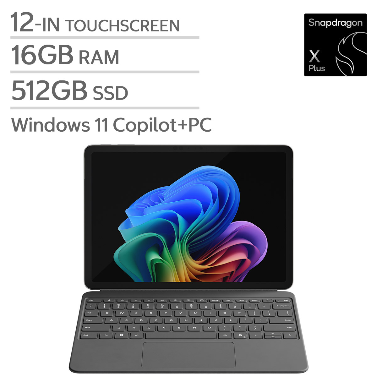 Microsoft Surface Pro Copilot+ PC 12-in Touchscreen Laptop Bundle