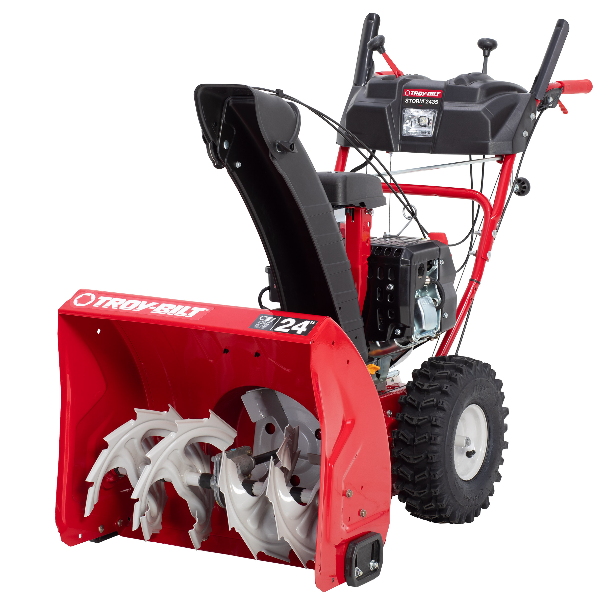 Troy-Bilt Storm 2435 24-in. 243cc 2-Stage Gas Snow Blower with Electric Start