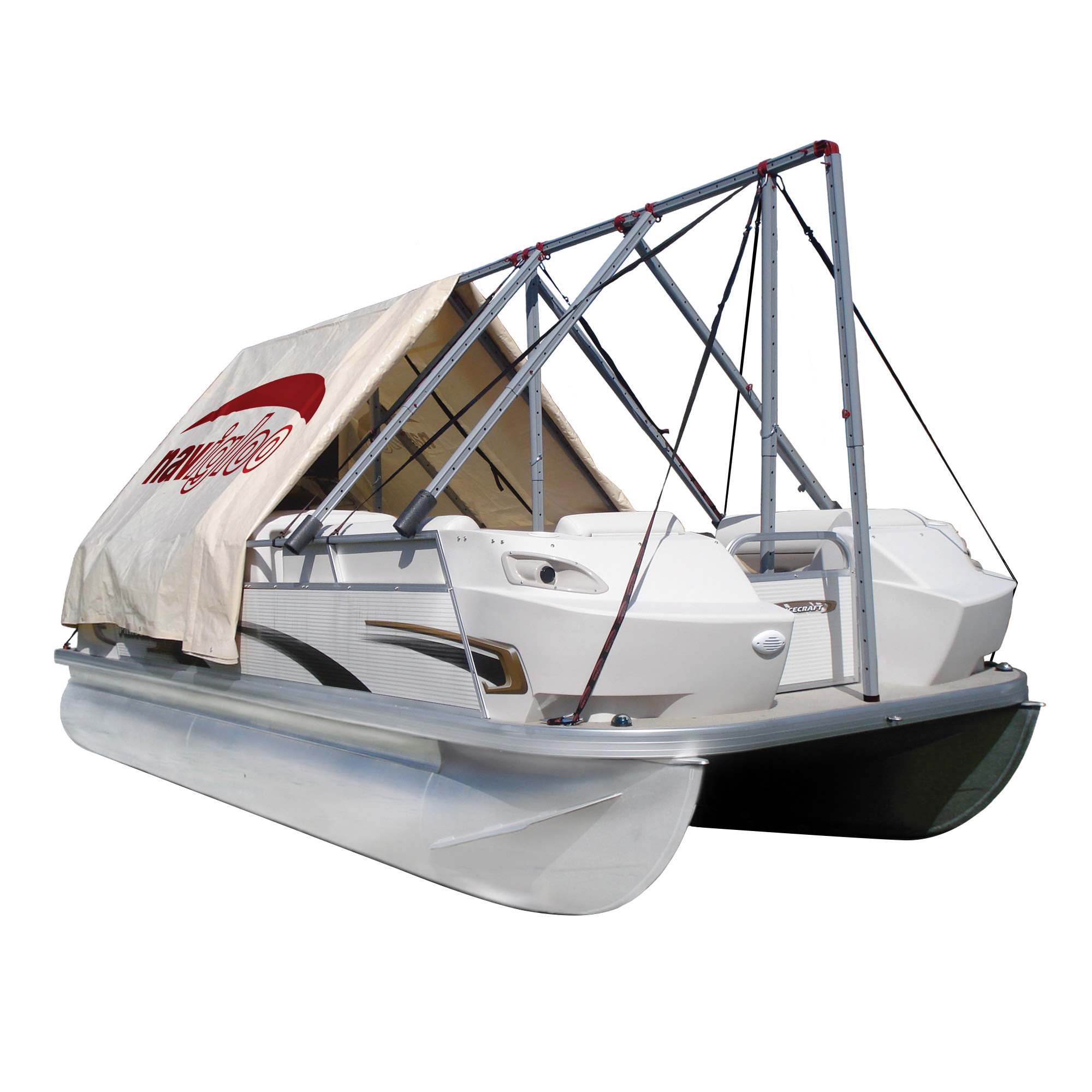 Navigloo Winter Shelter System for Pontoon Boats 5.5 m to 7 m (18 ft. to 22.5 ft)