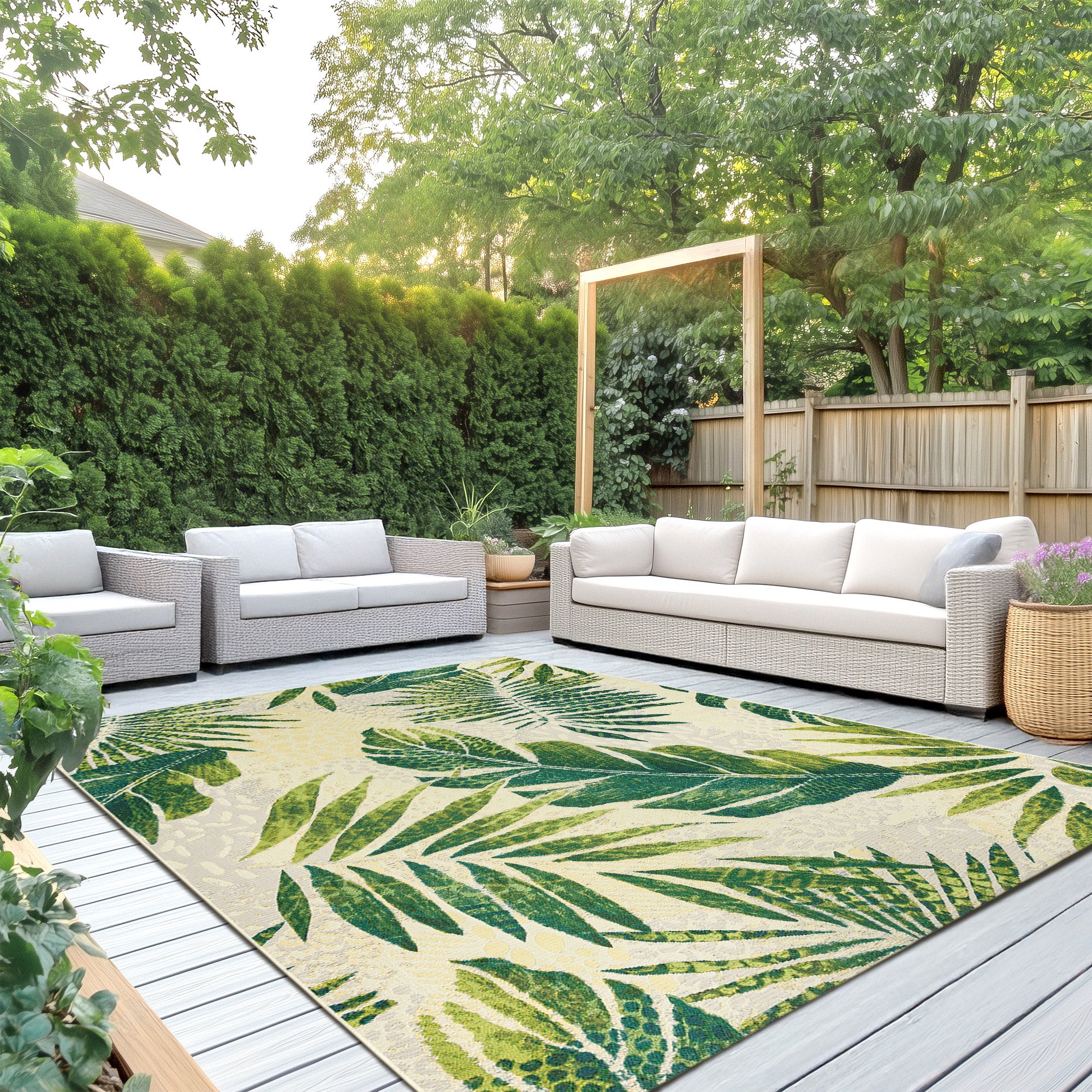 Fresco Indoor/Outdoor Rug Collection, Kalea | Costco