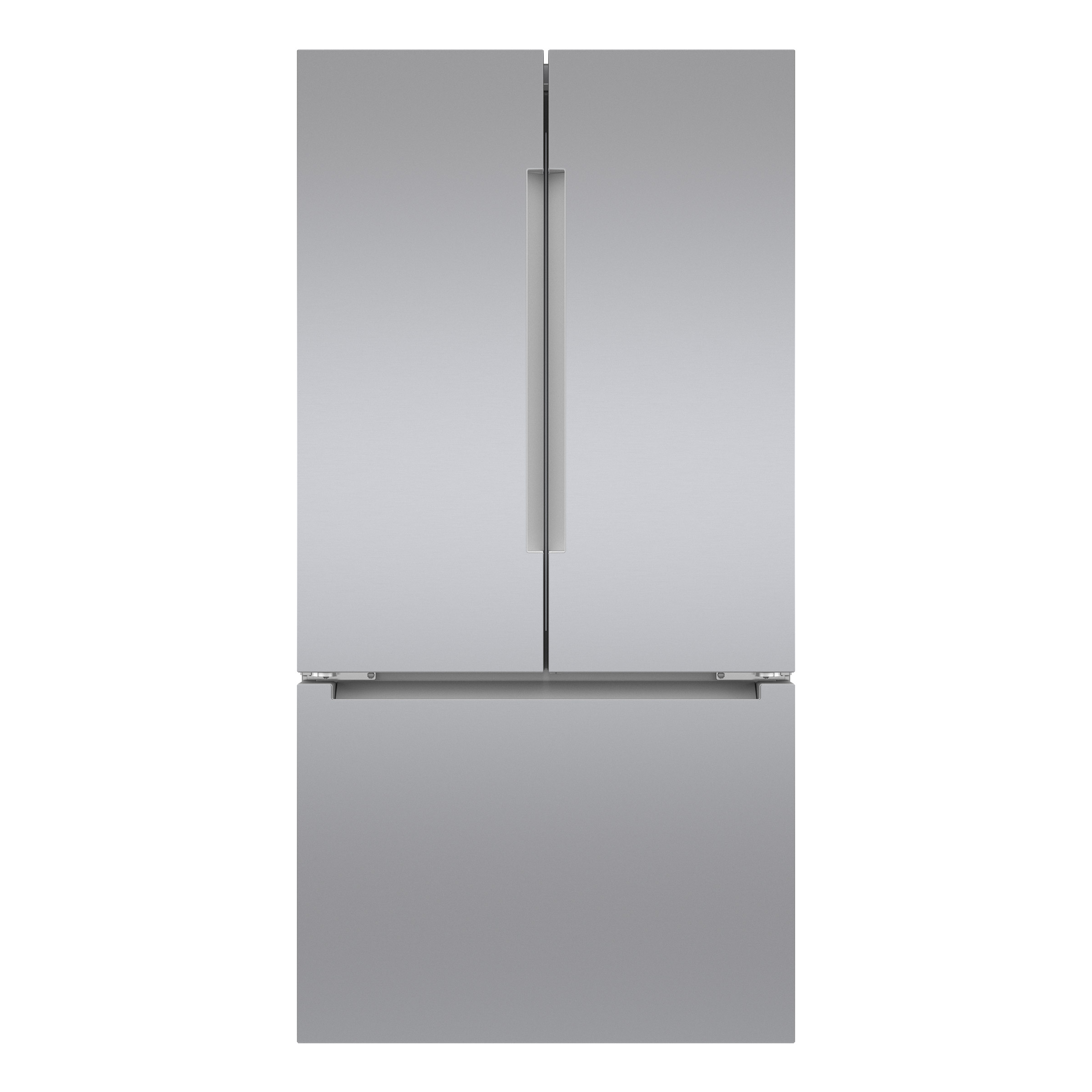 Bosch 800 Series 36in 20.8 cu ft. Stainless Steel Counter-Depth French 3-Door Refrigerator with Interior Water Dispenser