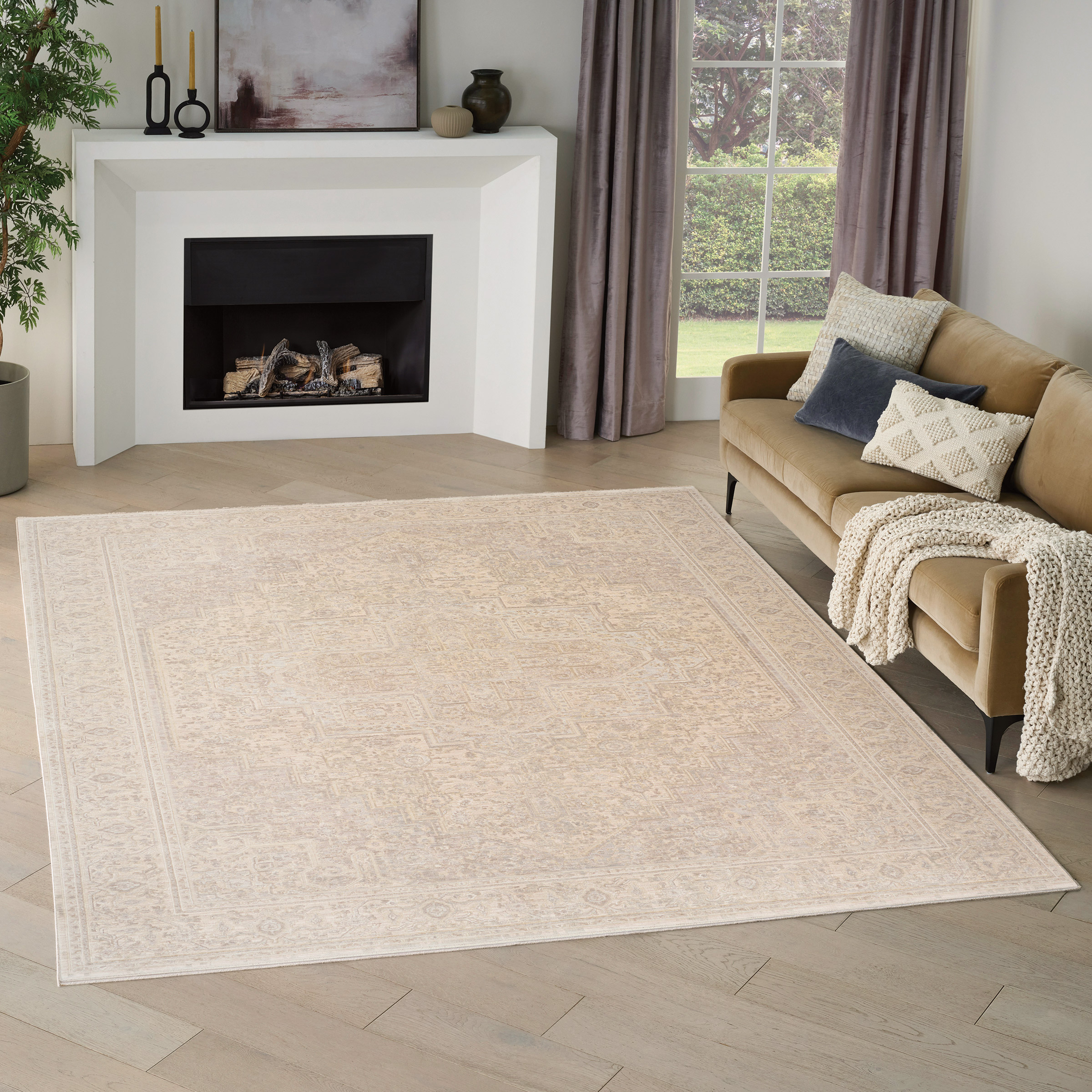 Nourison Seraphine Area Rug  Annecy  7'10" x 9'10"