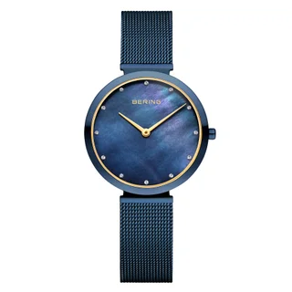 Bering Women's Ultra Slim Stainless Steel Milanese Mesh Watch, 32mm