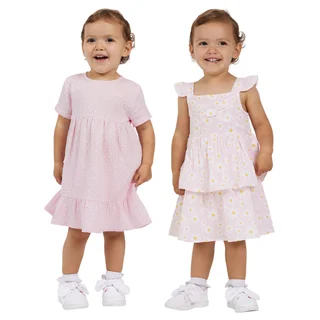 KOALA BABY DRESS WITH DIAPER COVER 2PK