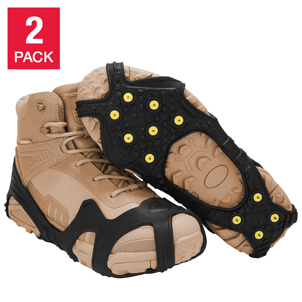 ICETRAX Pro Winter Traction Aids 2-Pack