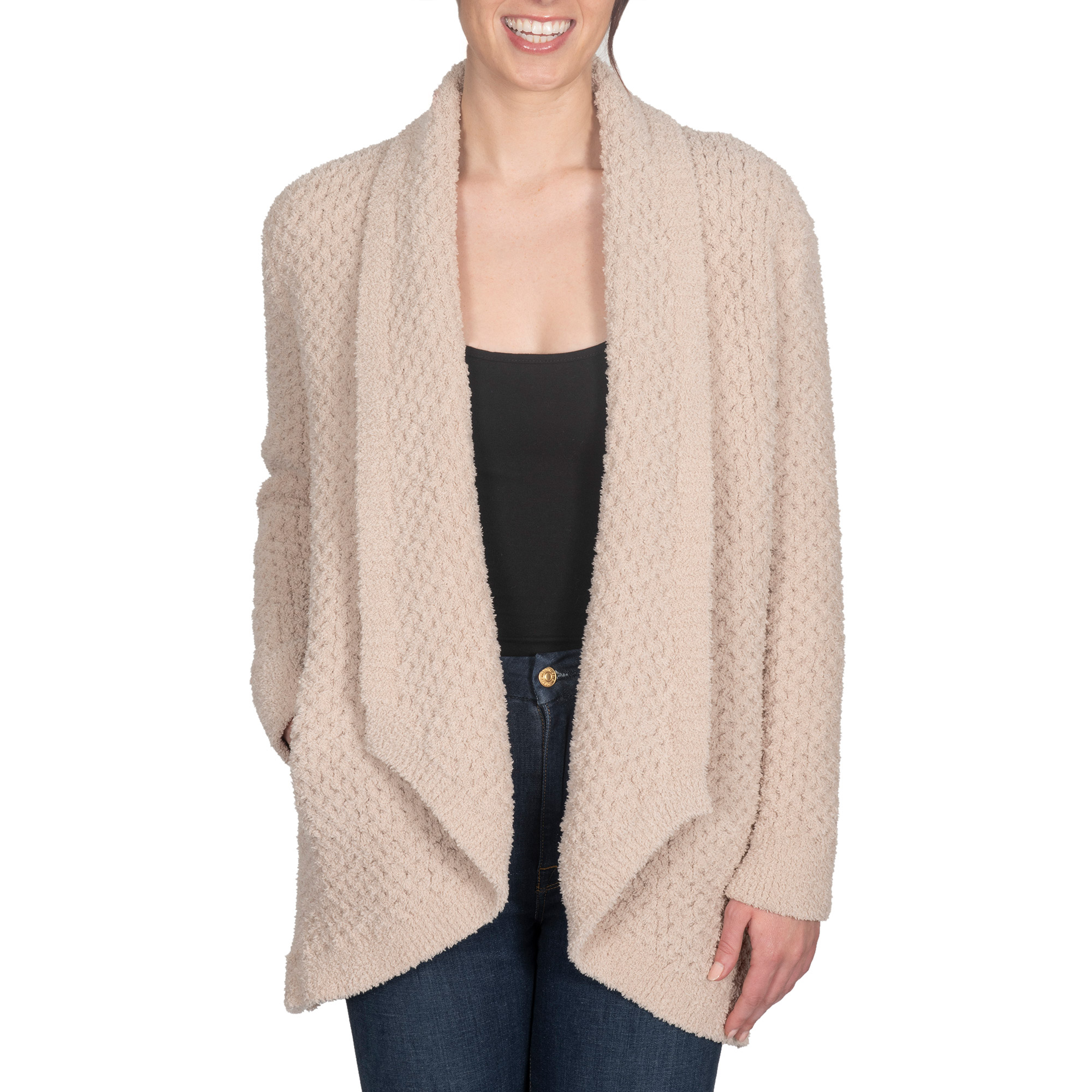 Barefoot Dreams Women's CozyChic Shawl Cardigan