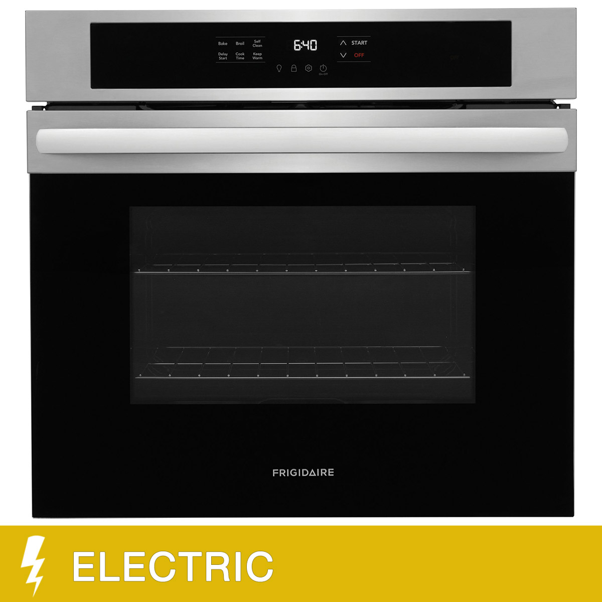 Frigidaire 30 in. 5.3 cu. ft. Stainless Steel Electric Wall Oven with Even Baking Technology