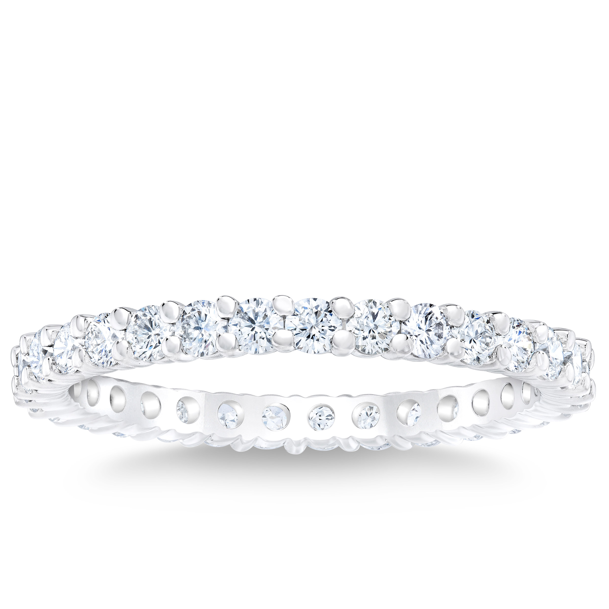 Round Brilliant Diamond Eternity Band (1.00 ctw)