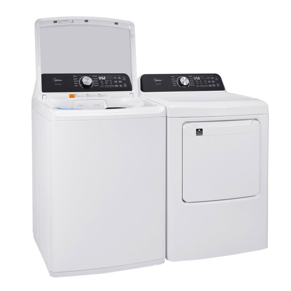 Midea 4.5 cu. ft. Top Load Washer with Impeller and 7.0 cu Midea 4.5 cu. ft. Top Load Washer with Impeller and 7.0 cu