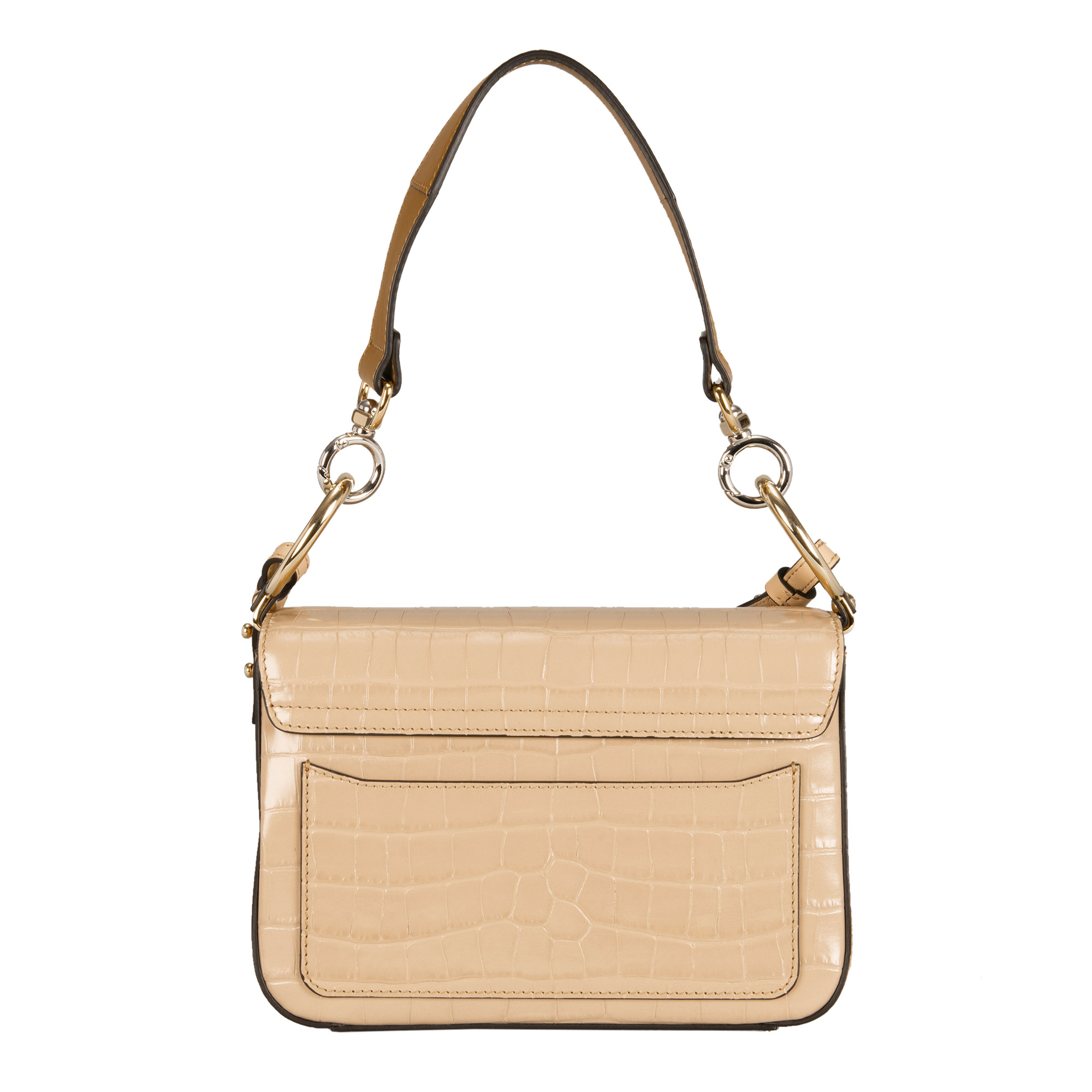 Chloe C Shoulder Bag, Tan | Costco