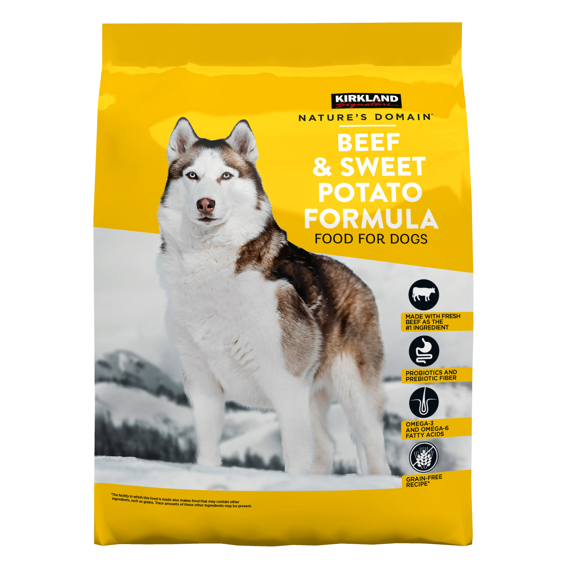 Kirkland Signature Nature's Domain Beef Sweet Potato Dog Food 35