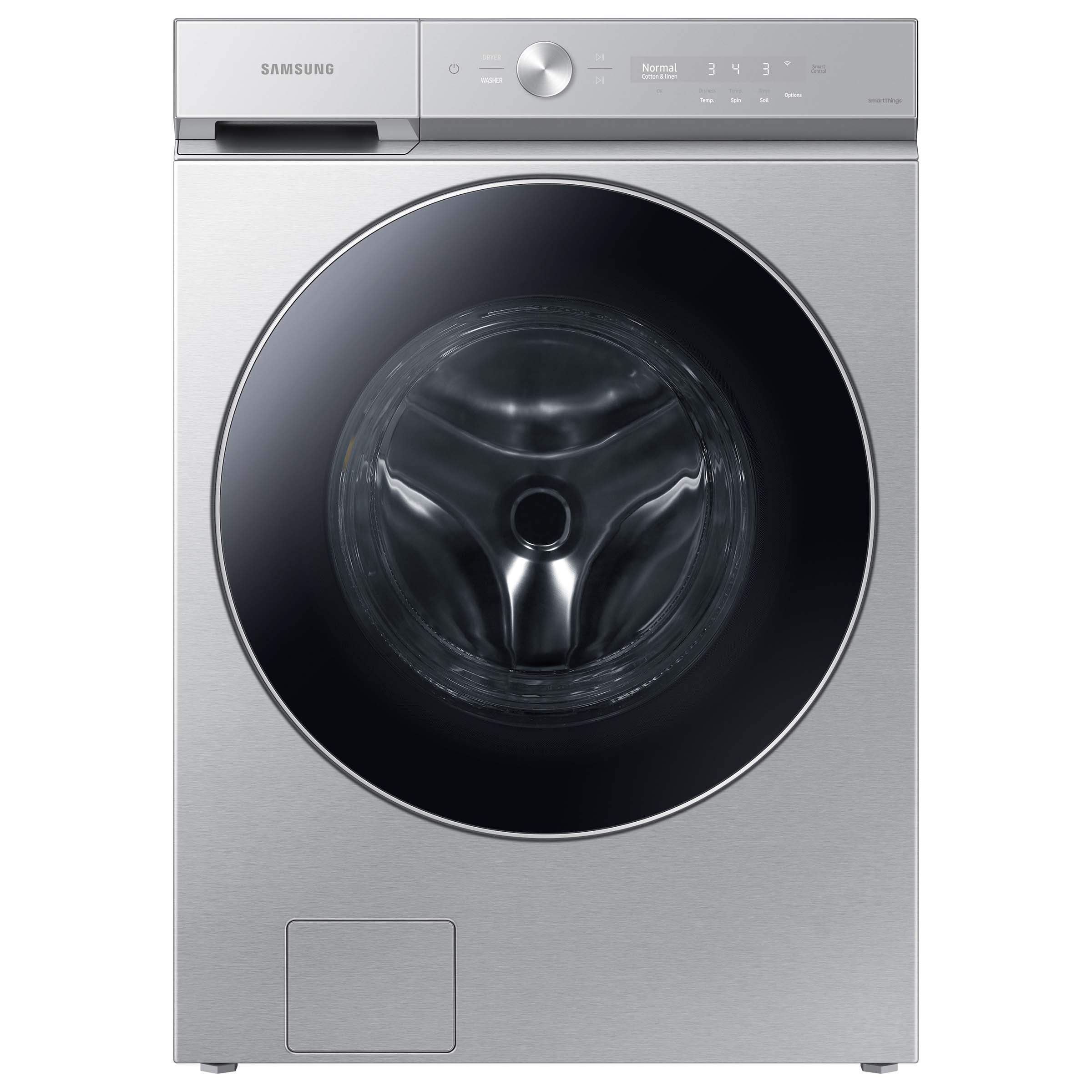 Samsung 5.3 cu. ft. Bespoke Ultra Capacity Front Load Washer with AI OptiWash and Auto Dispense