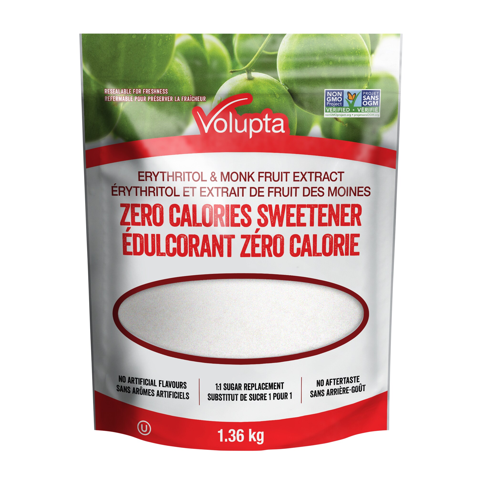 Volupta - Erythritol Monk Fruit Sweetener 1.36 kg