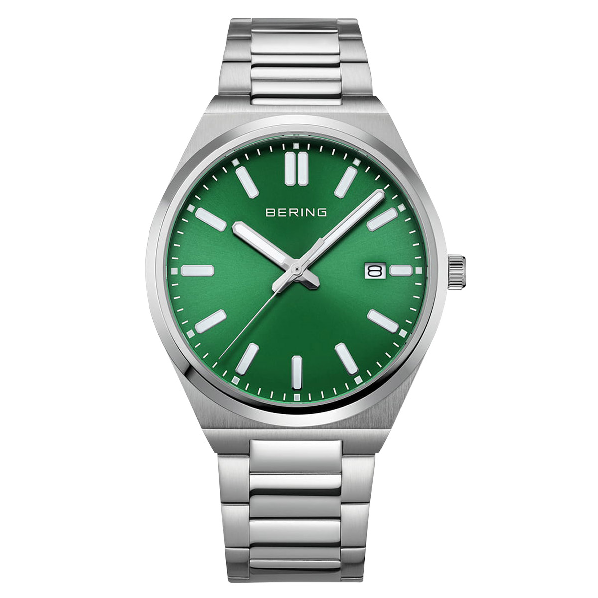 Bering Green Dial Men's Watch