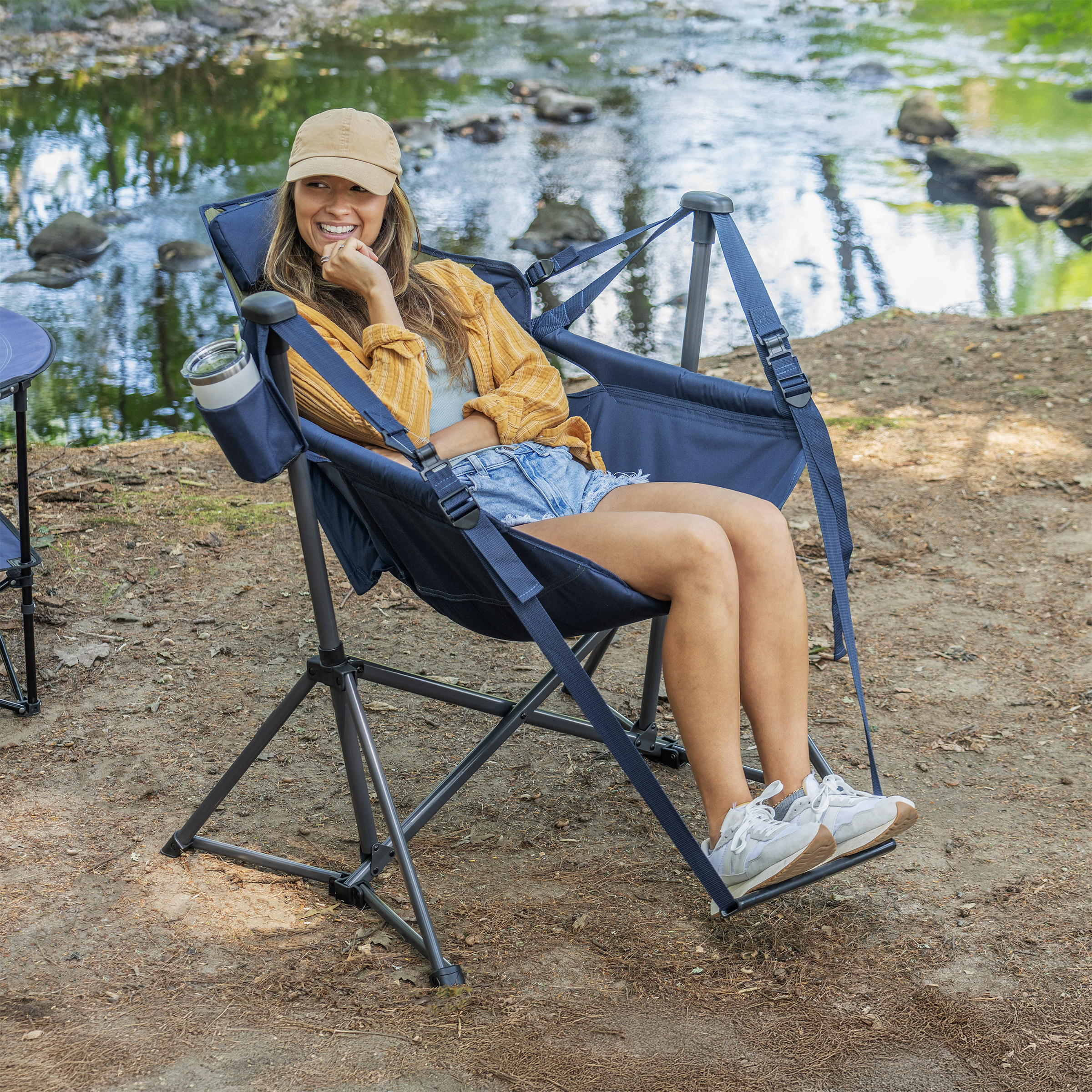 RIO Swinging Hammock Chair with Footrest | Costco