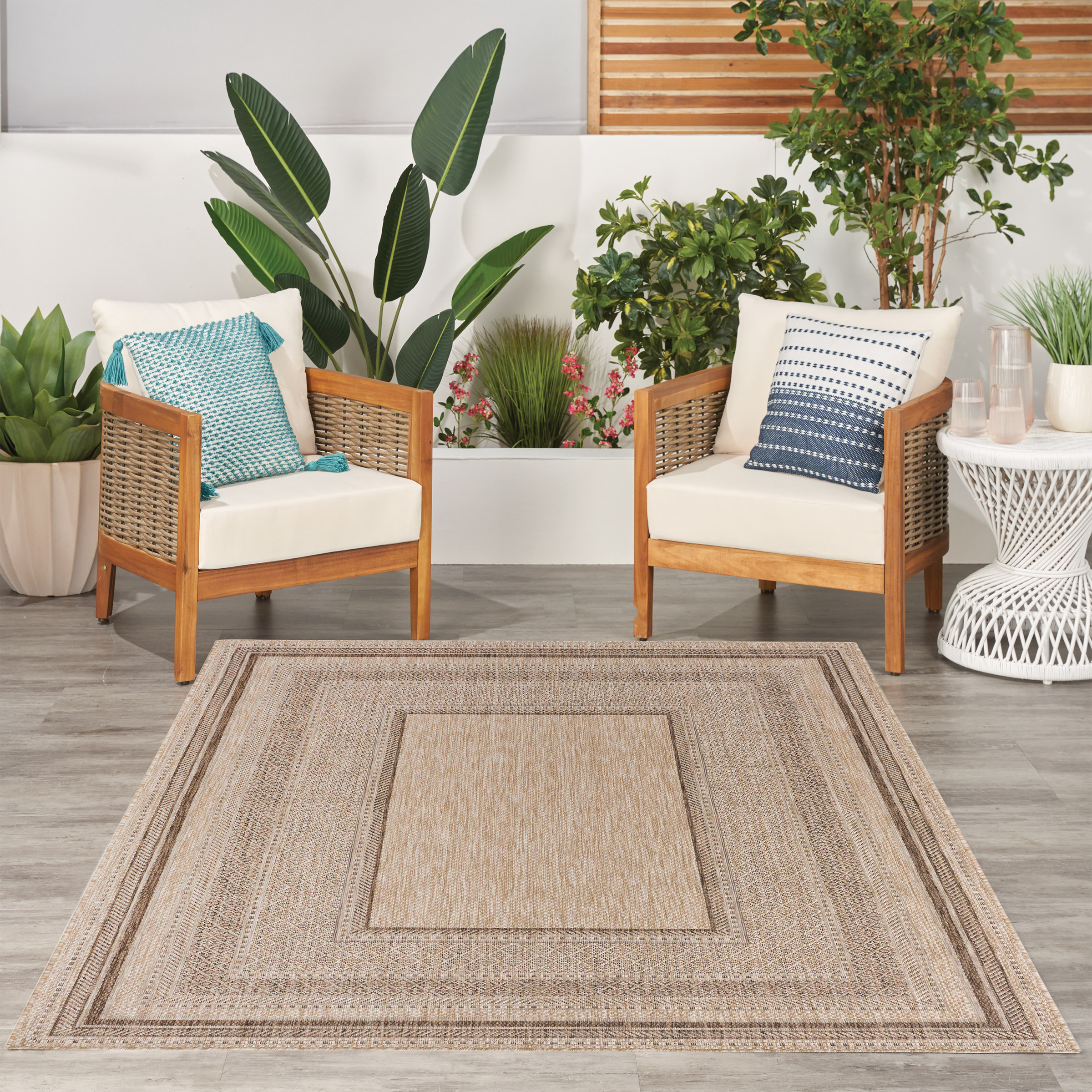 Nourison Garden Spring Indoor/Outdoor Rug Collection  Hillside