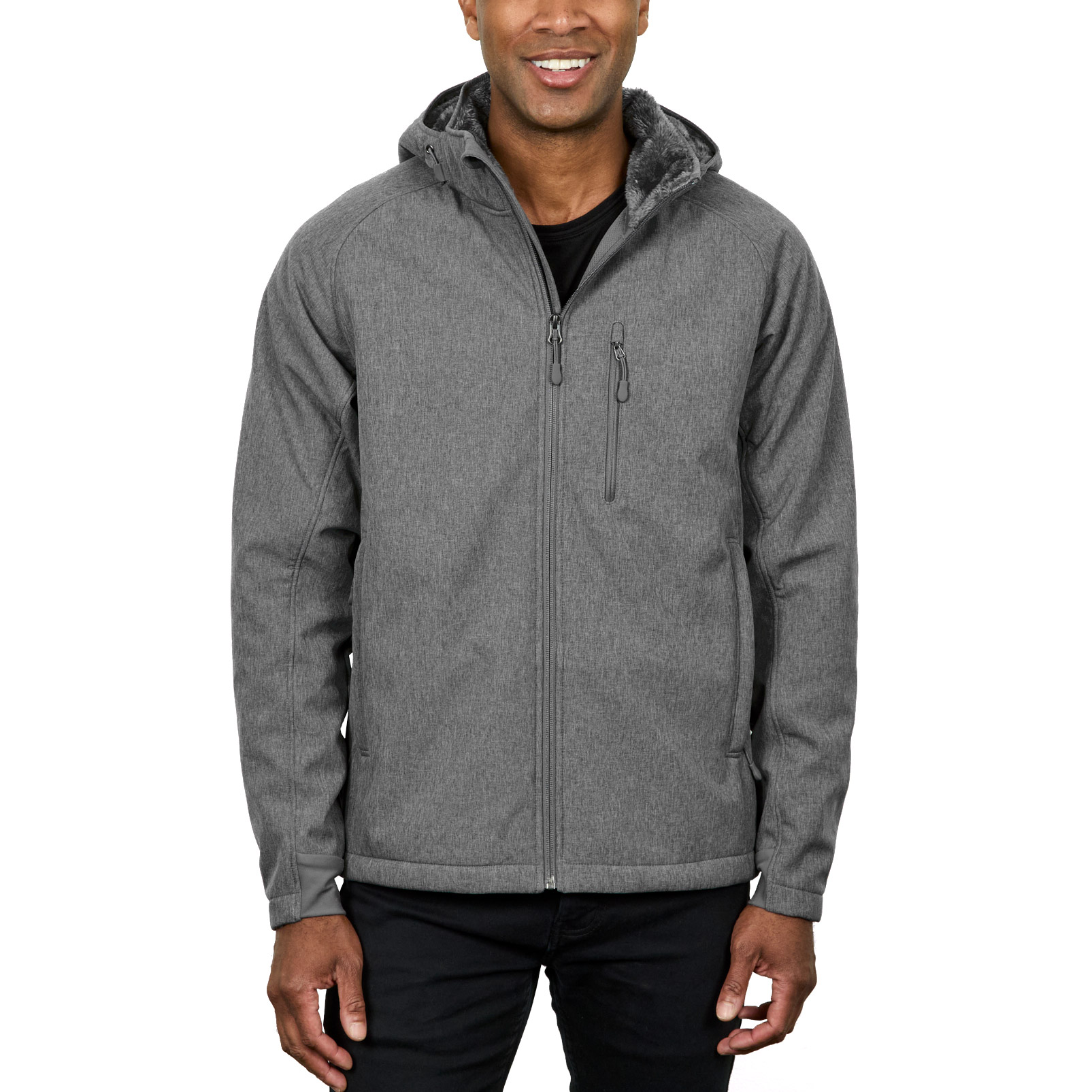 Kirkland Signature Men's Fleece Lined Softshell