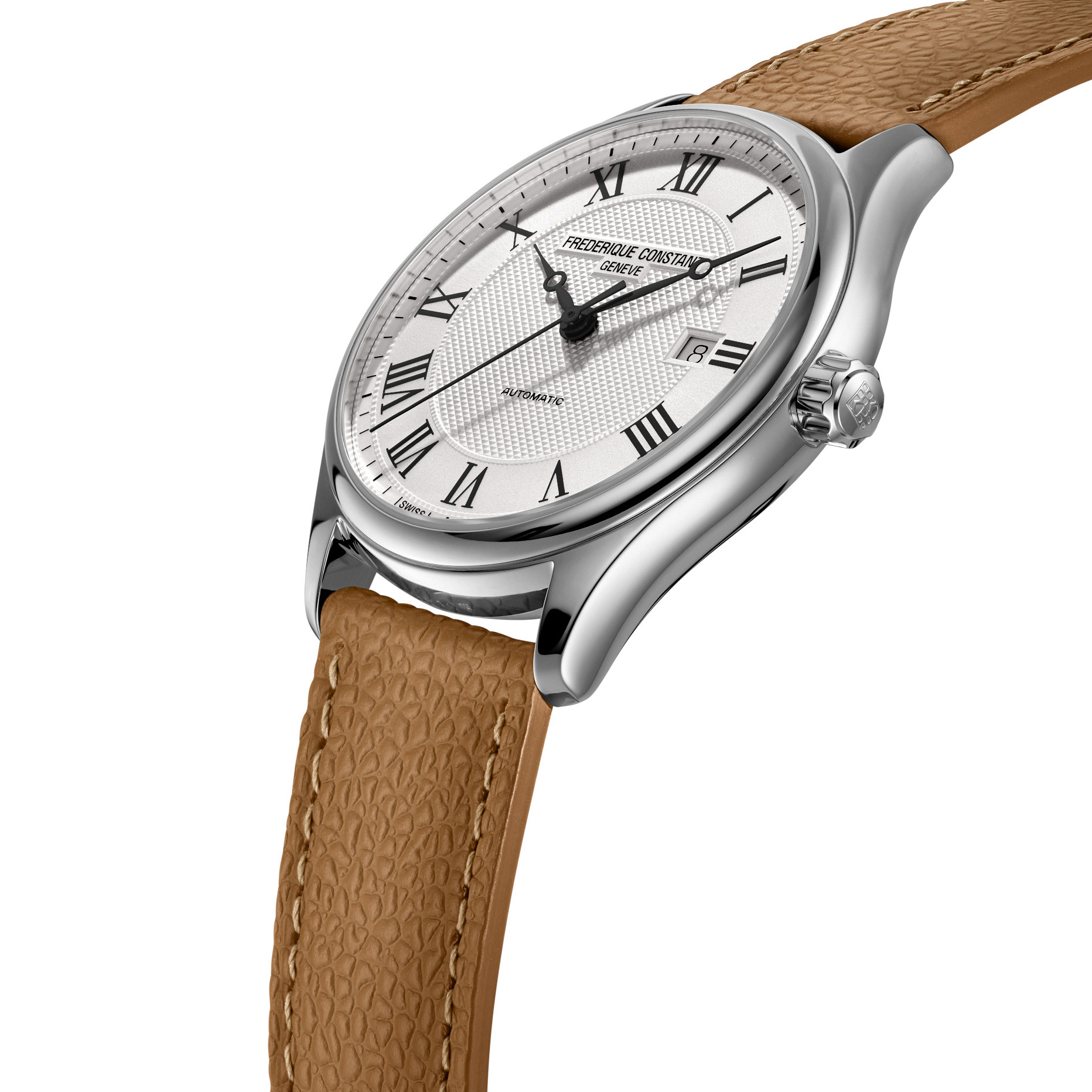 Frederique Constant Classics Stainless Steel Silver White Dial