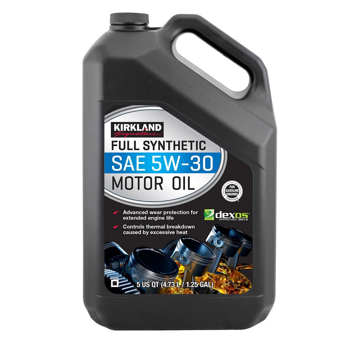 Kirkland Signature 5W-30 Full Synthetic Motor Oil, 5-quart Kirkland Signature 5W-30 Full Synthetic Motor Oil, 5-quart