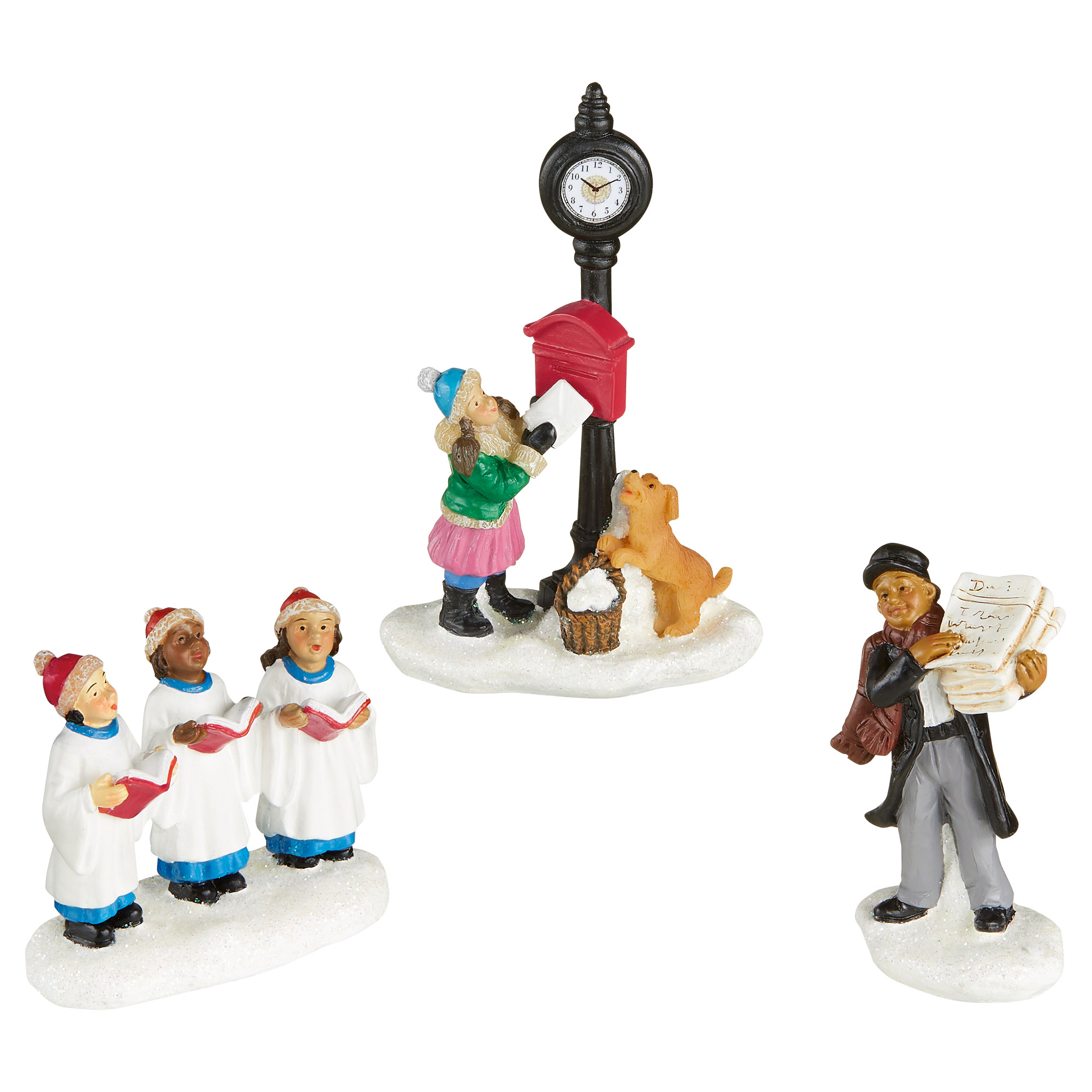 30-piece Christmas Village Set with Lights and Music | Costco