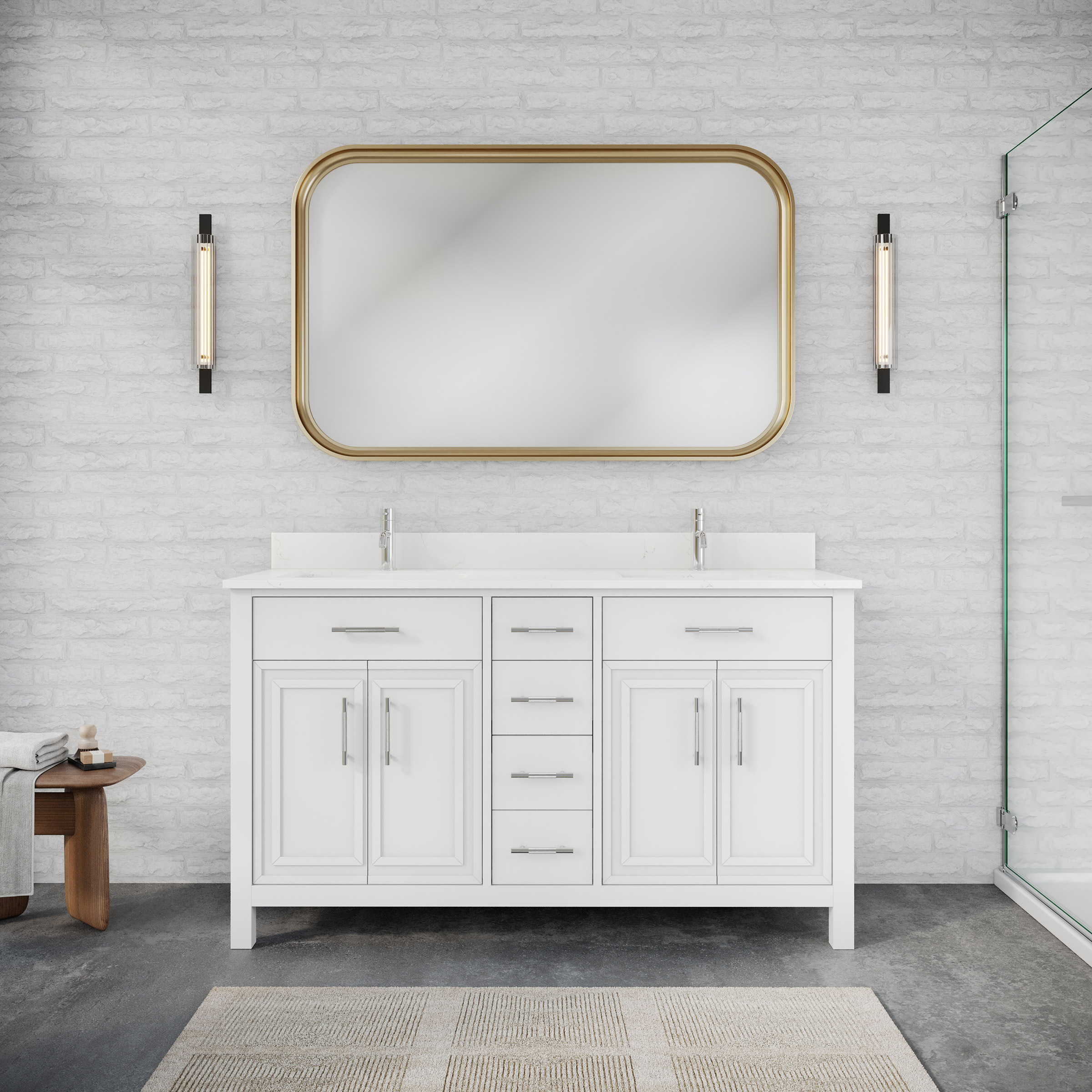 Studio Bathe Kerrington Vanity in White