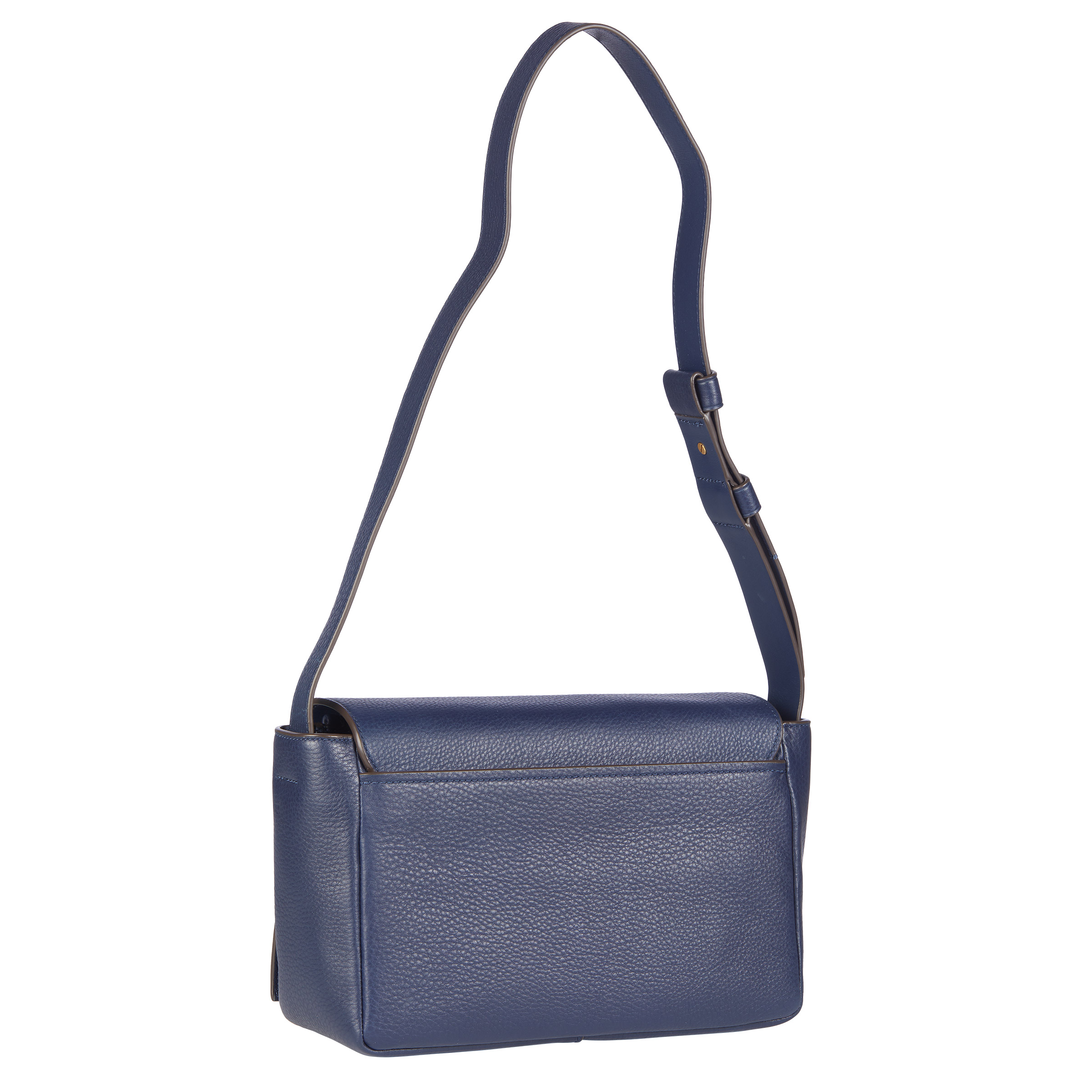 Tory Burch Block T Satchel, Royal Navy | Costco
