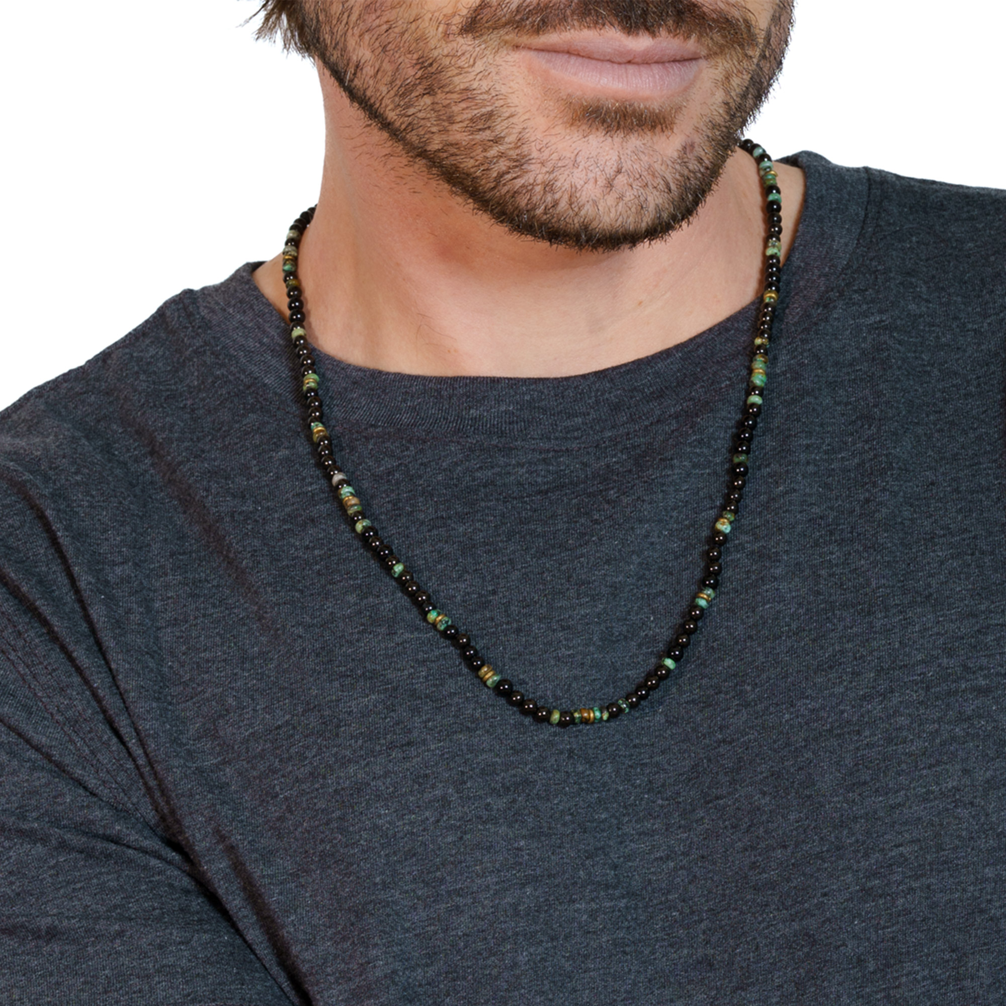 ★*★様 Ceramic Bead スエード ネックレス ブラック Mr. Lowe by Sheryl Lowe 24