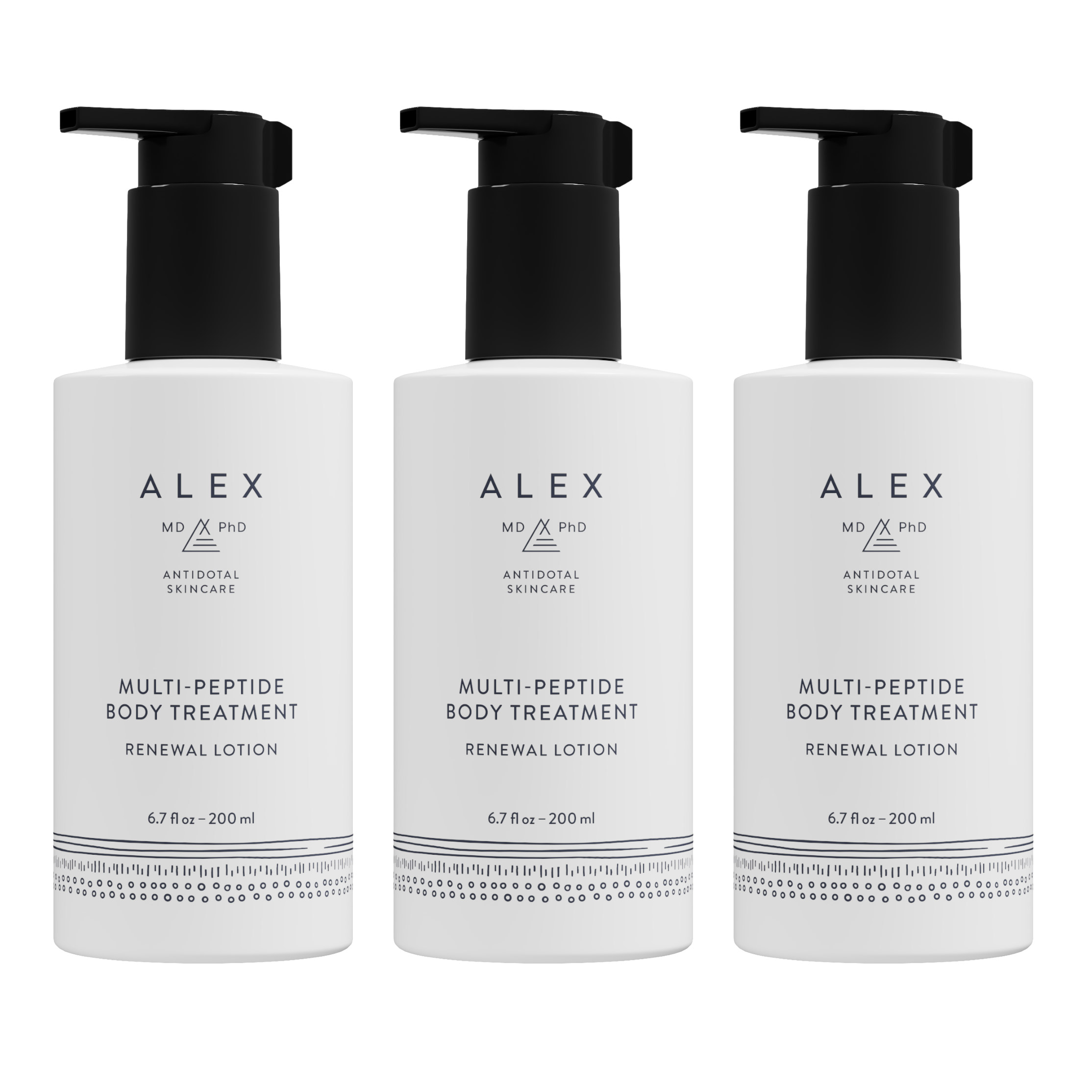 Alex MD PhD Multi-Peptide Body Treatment, 3-pack | Costco