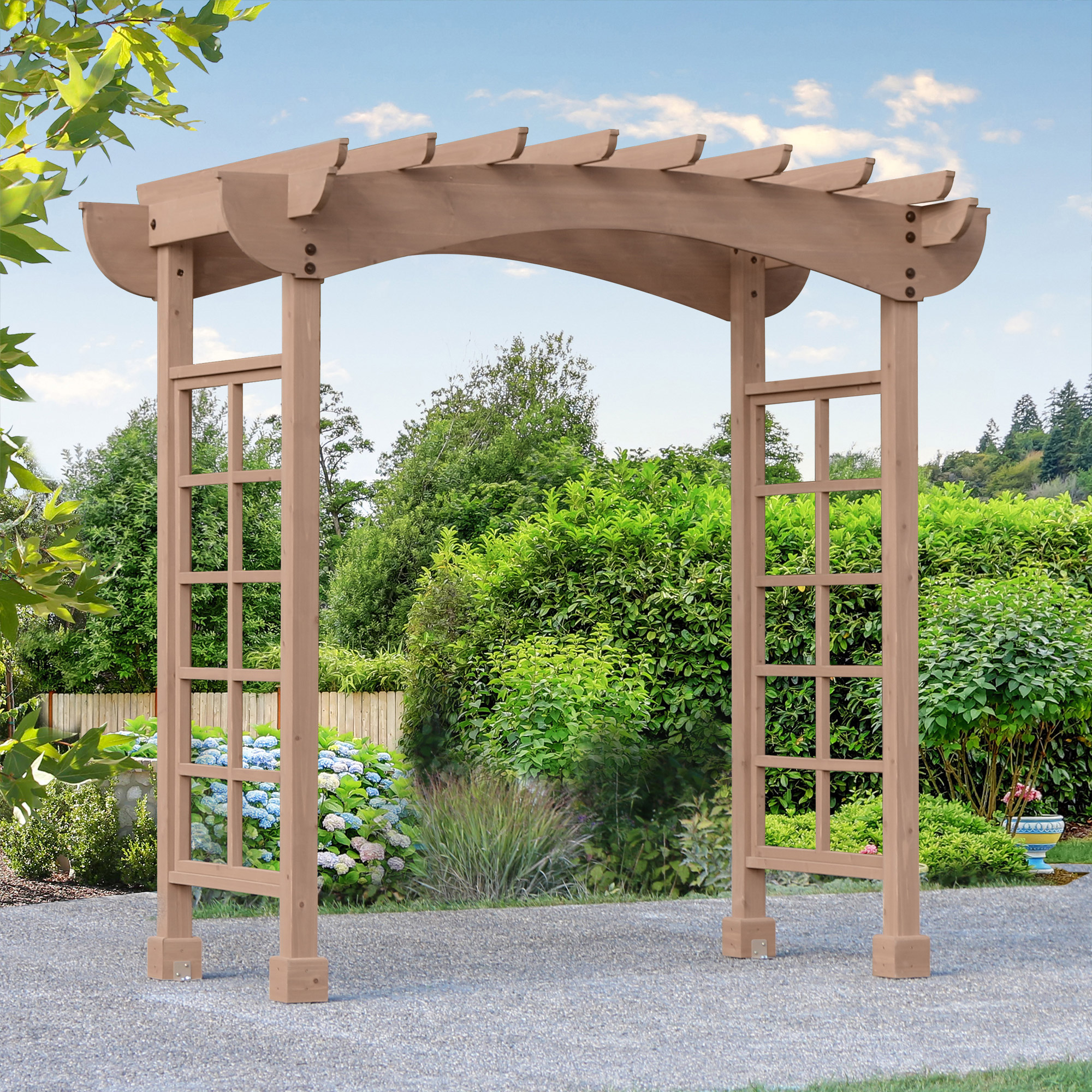 Yardistry Backyard Arbor - Large			